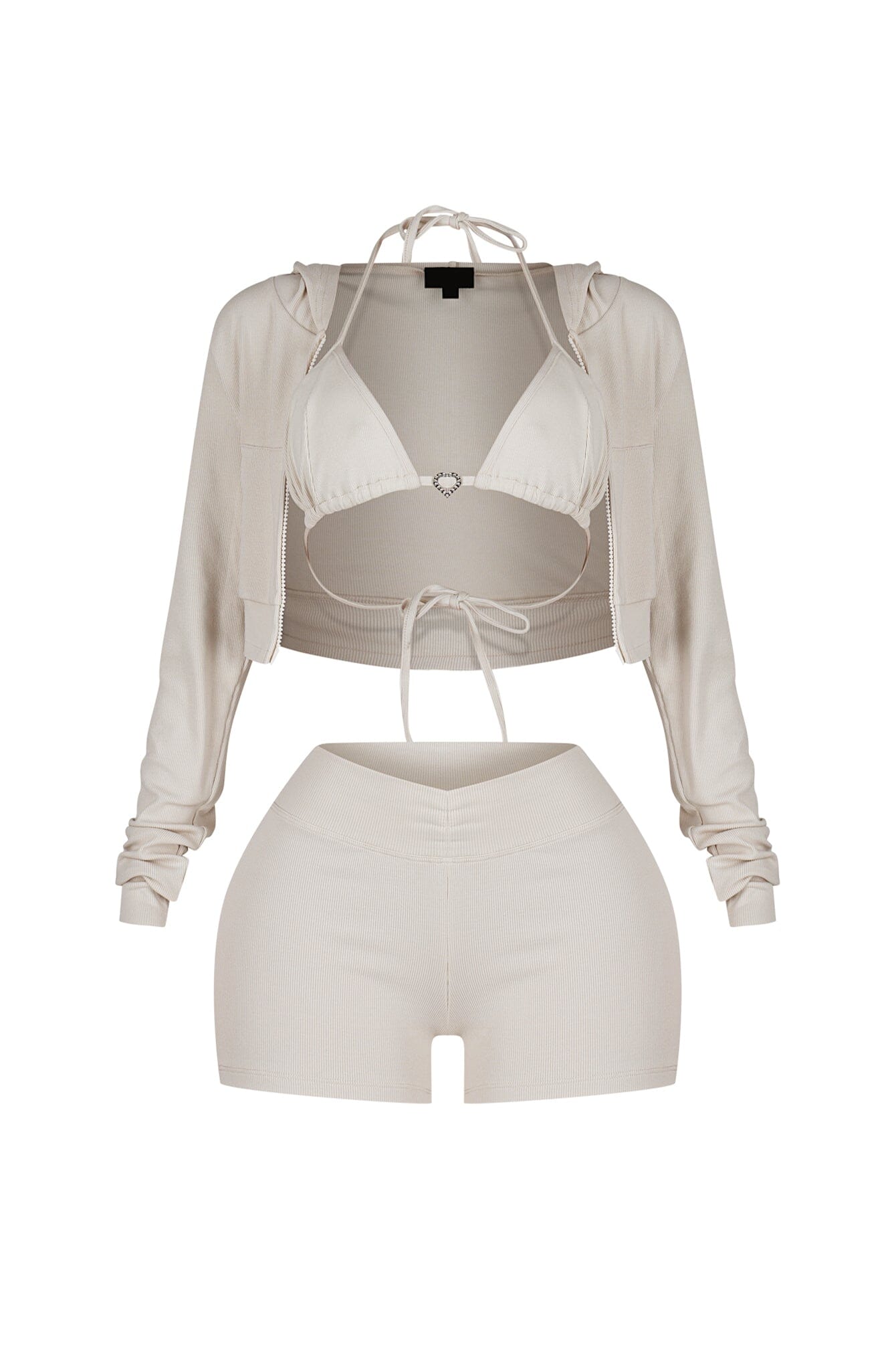 Take Me Ribbed 3 Piece SET