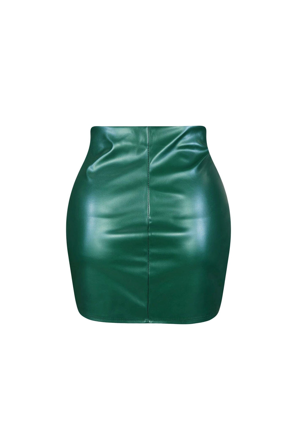 Undercover Faux Leather Mini Skirt
