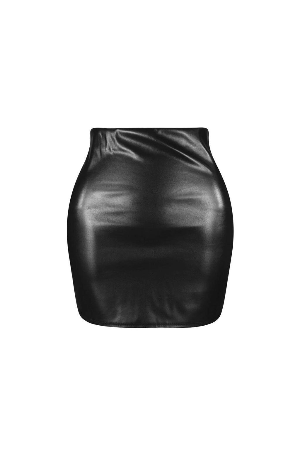 Undercover Faux Leather Mini Skirt