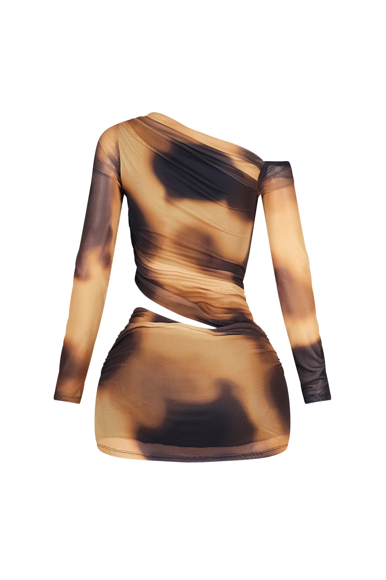 Uria Asymmetric Mini Dress