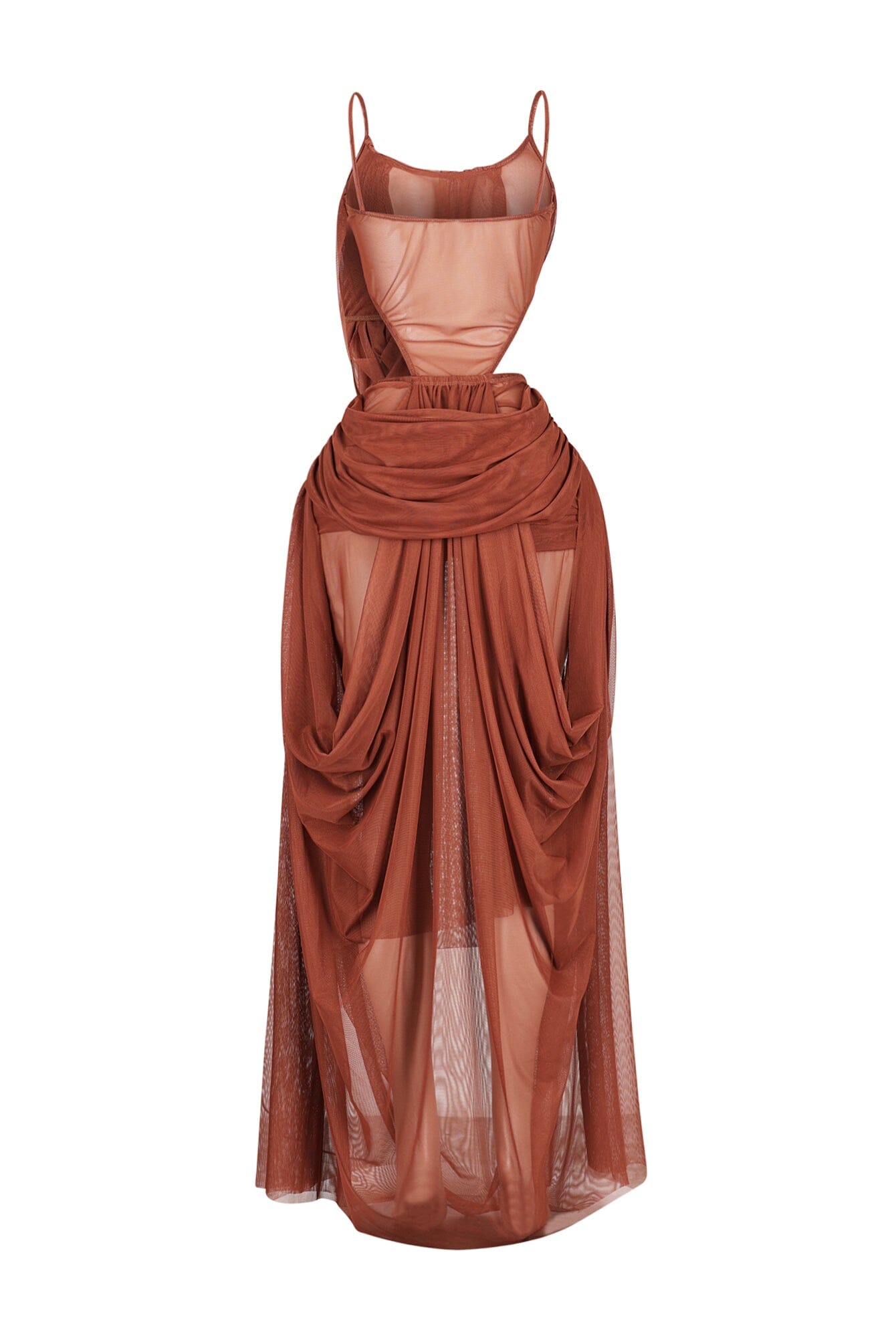 Vespera Mesh Tank Maxi Dress