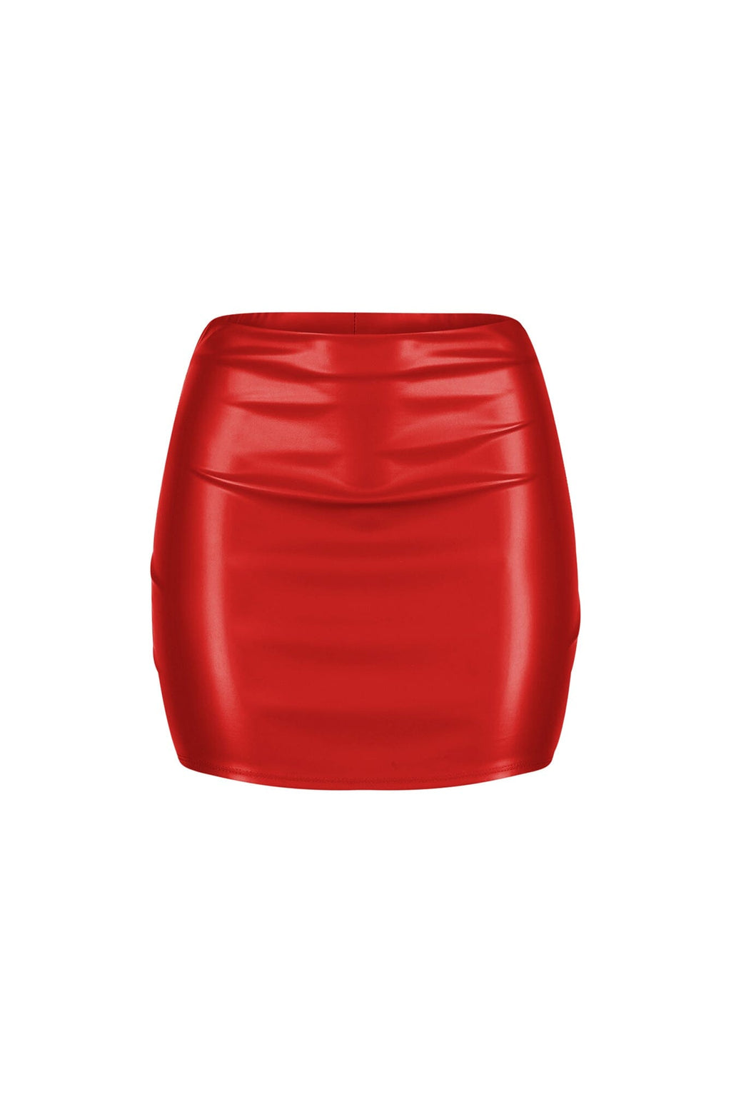 Undercover Faux Leather Mini Skirt