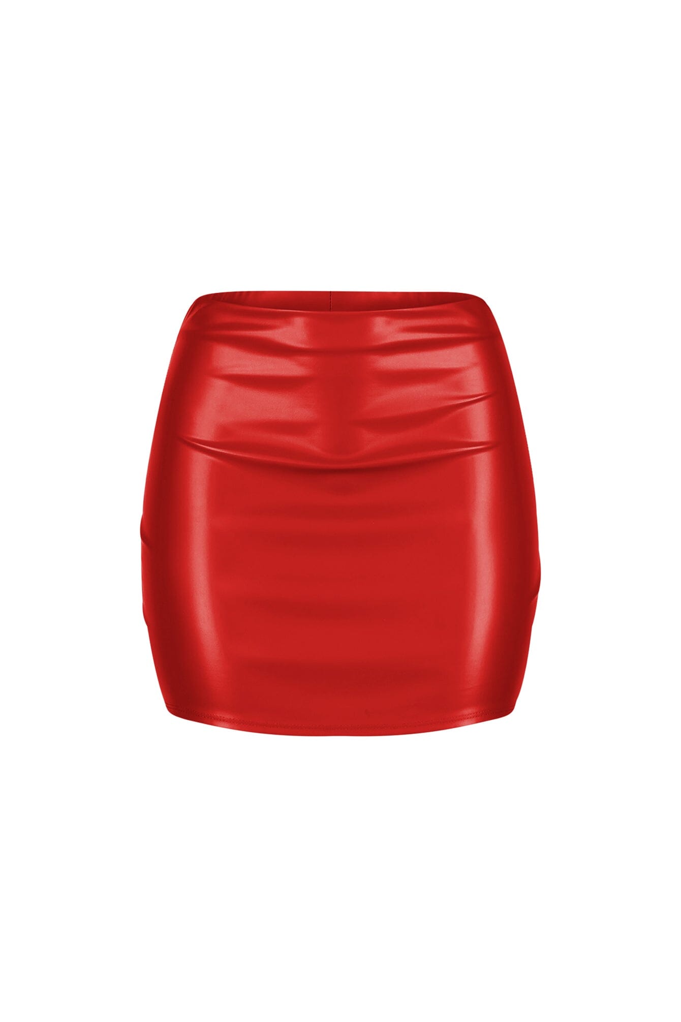 Undercover Faux Leather Mini Skirt