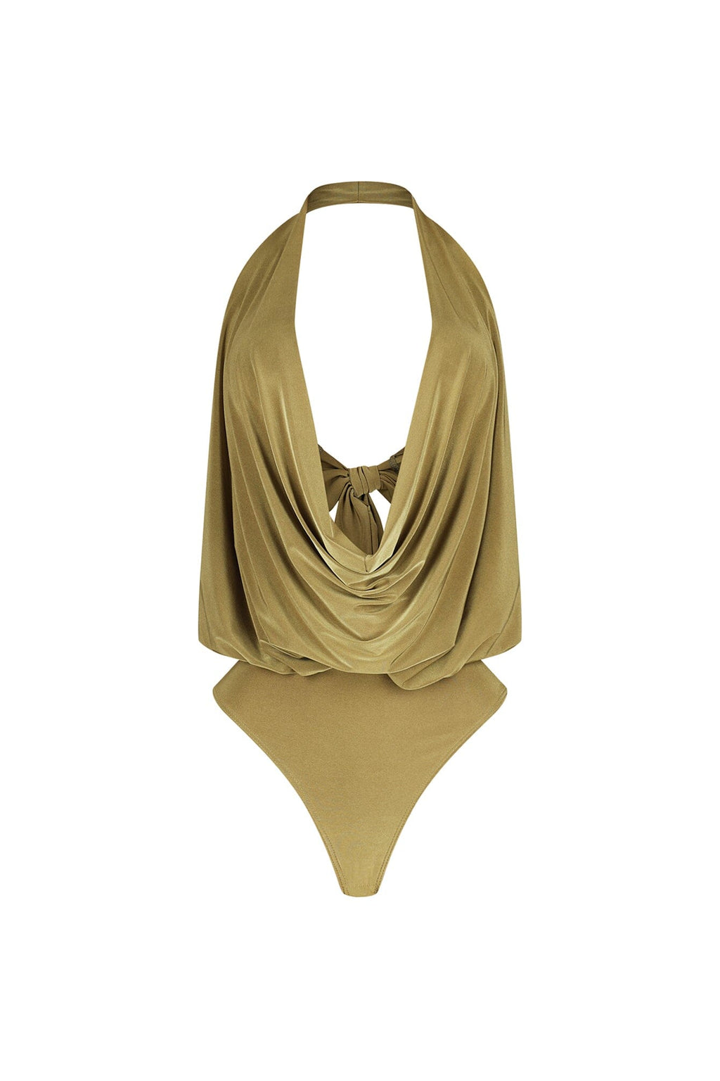 Softly Luxurious Cowl Bodysuit