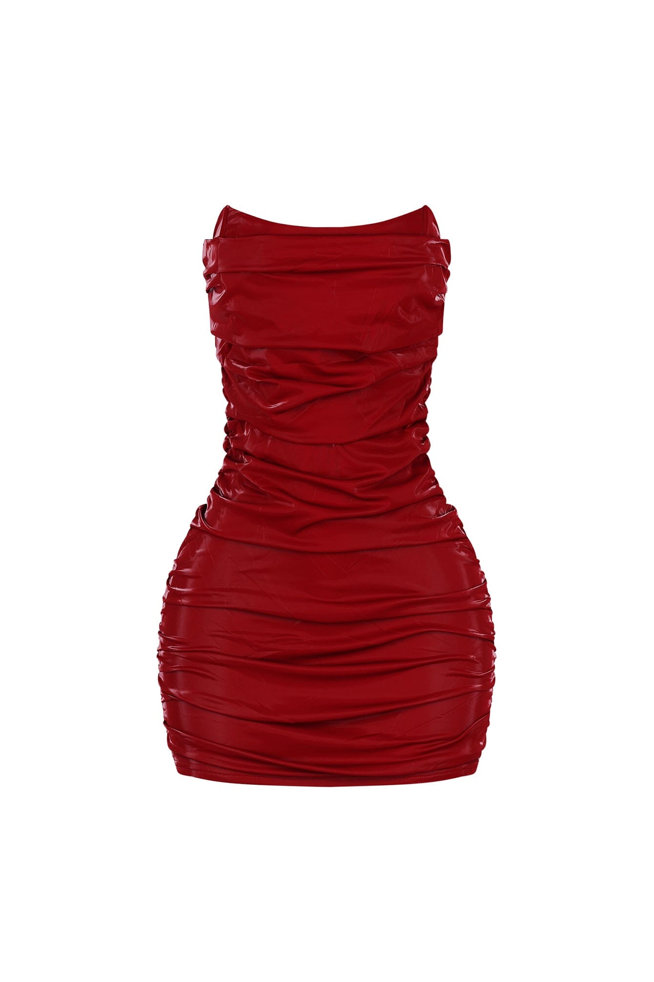 Chicago Gleam Faux Leather Dress