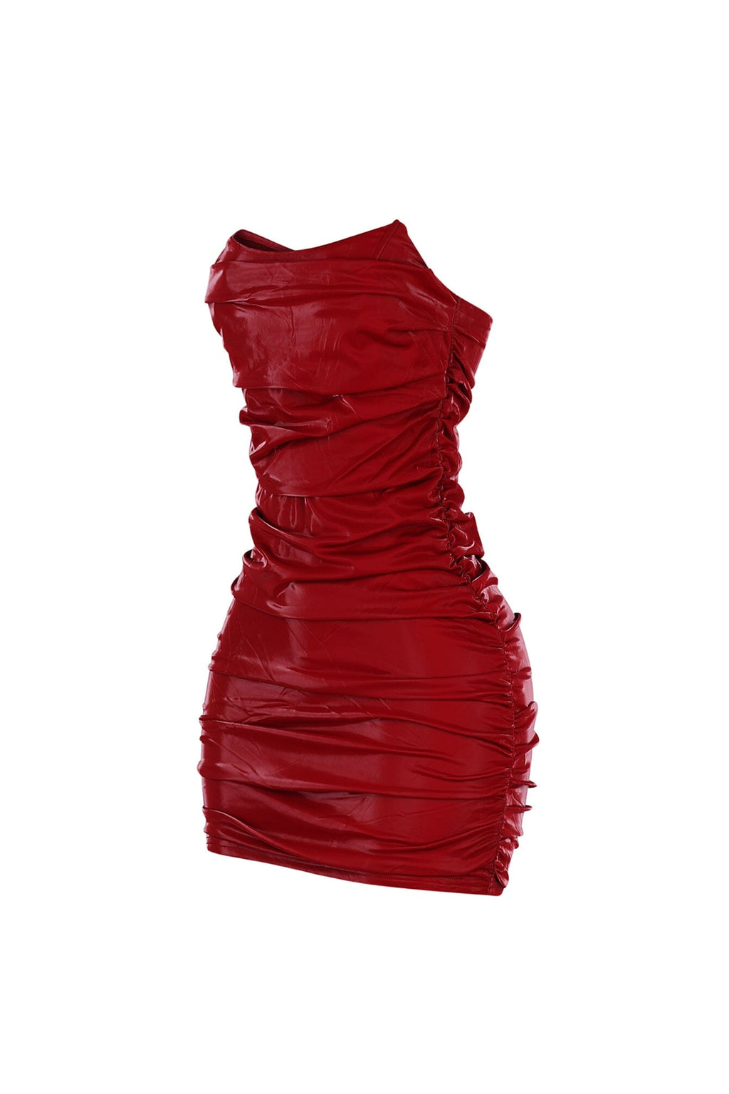 Chicago Gleam Faux Leather Dress