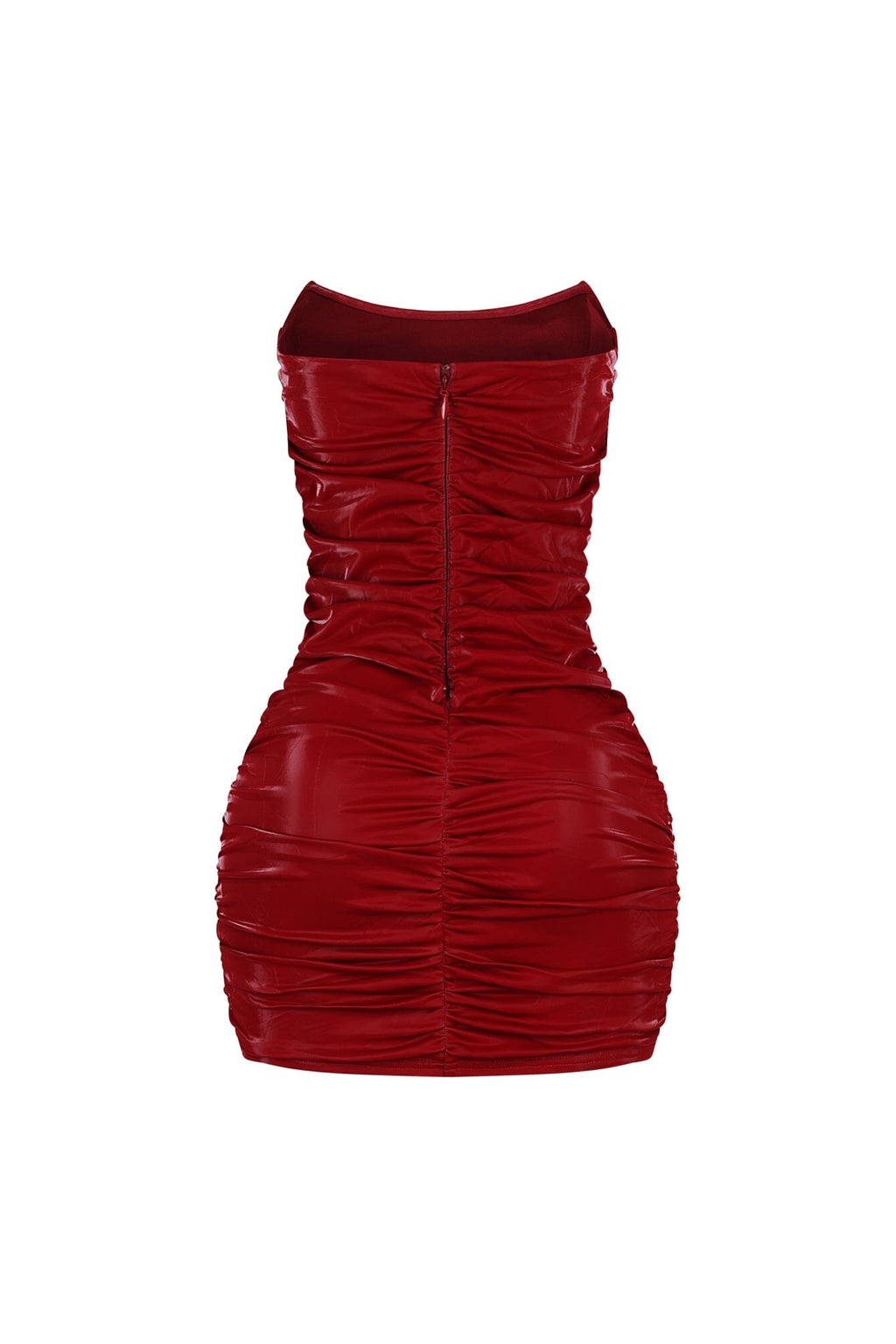 Chicago Gleam Faux Leather Dress