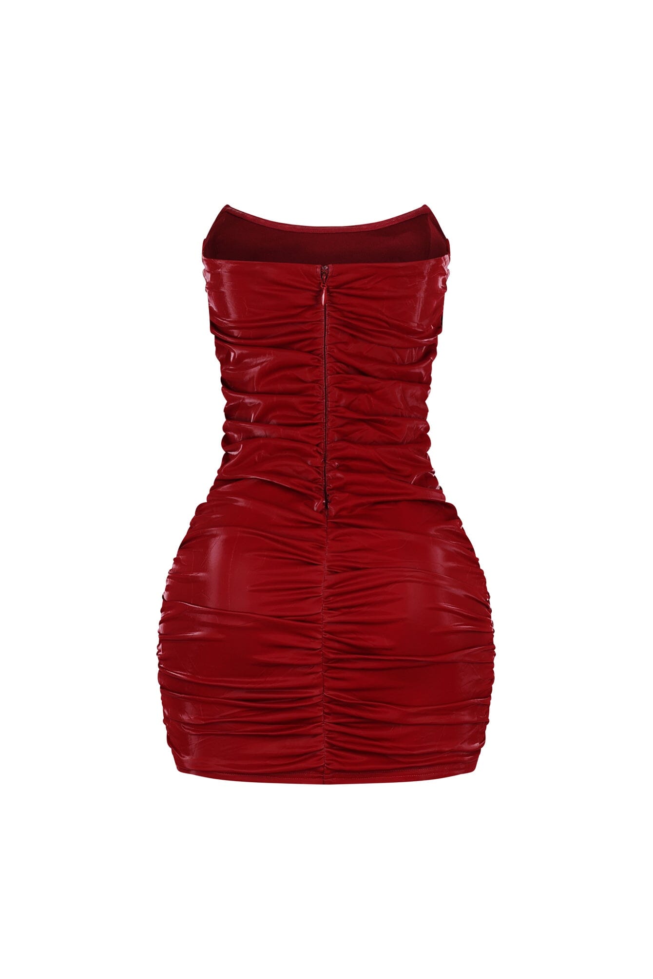 Chicago Gleam Faux Leather Dress