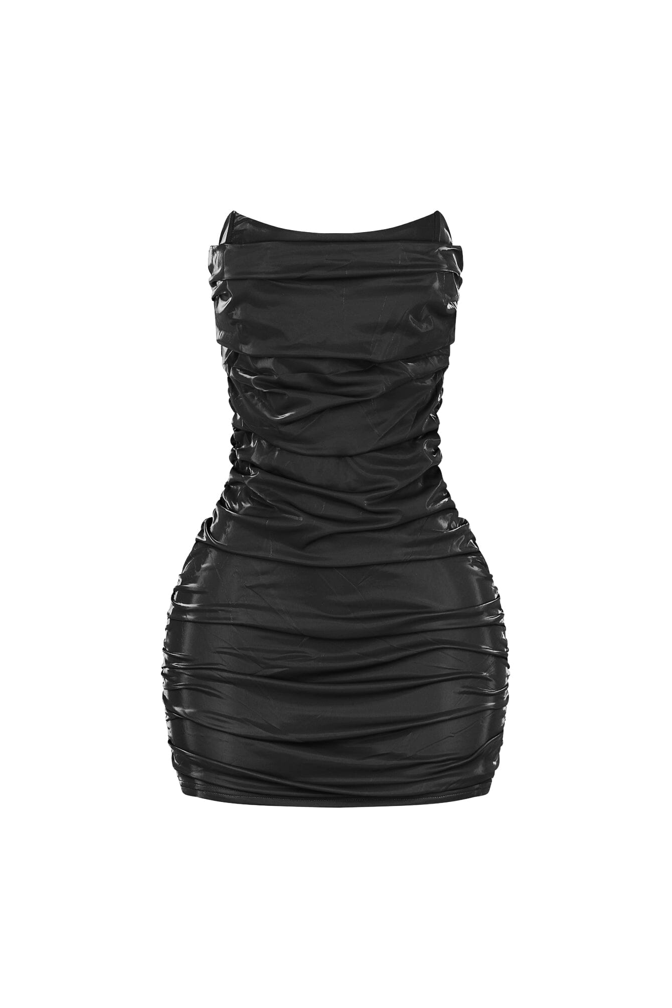 Chicago Gleam Faux Leather Dress
