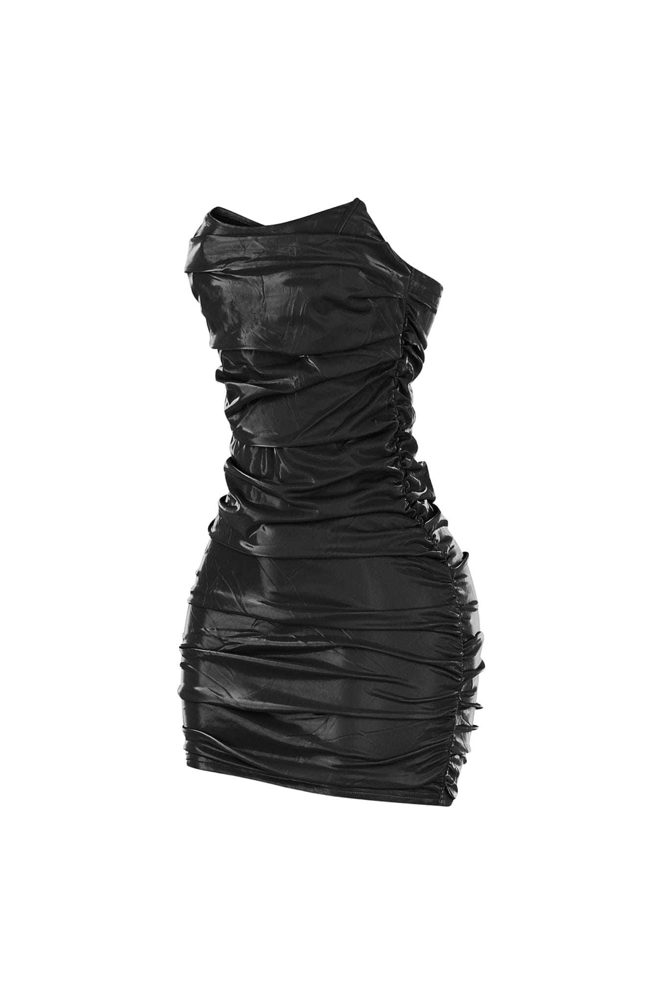 Chicago Gleam Faux Leather Dress