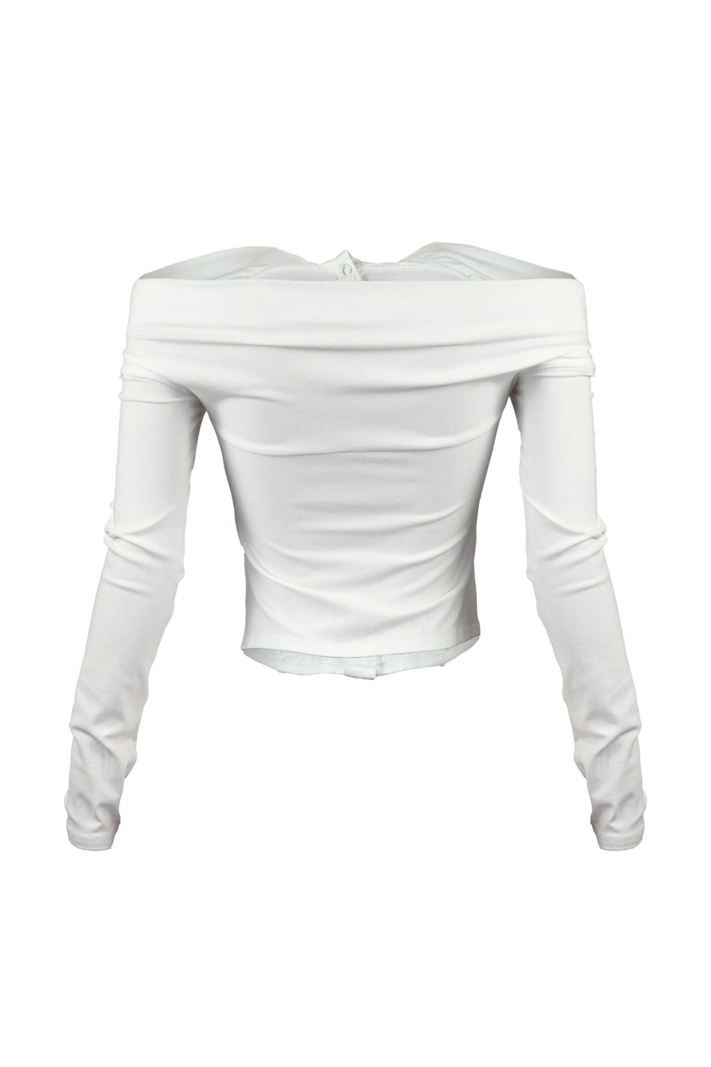 Kennedy Off Shoulder Button Down Top