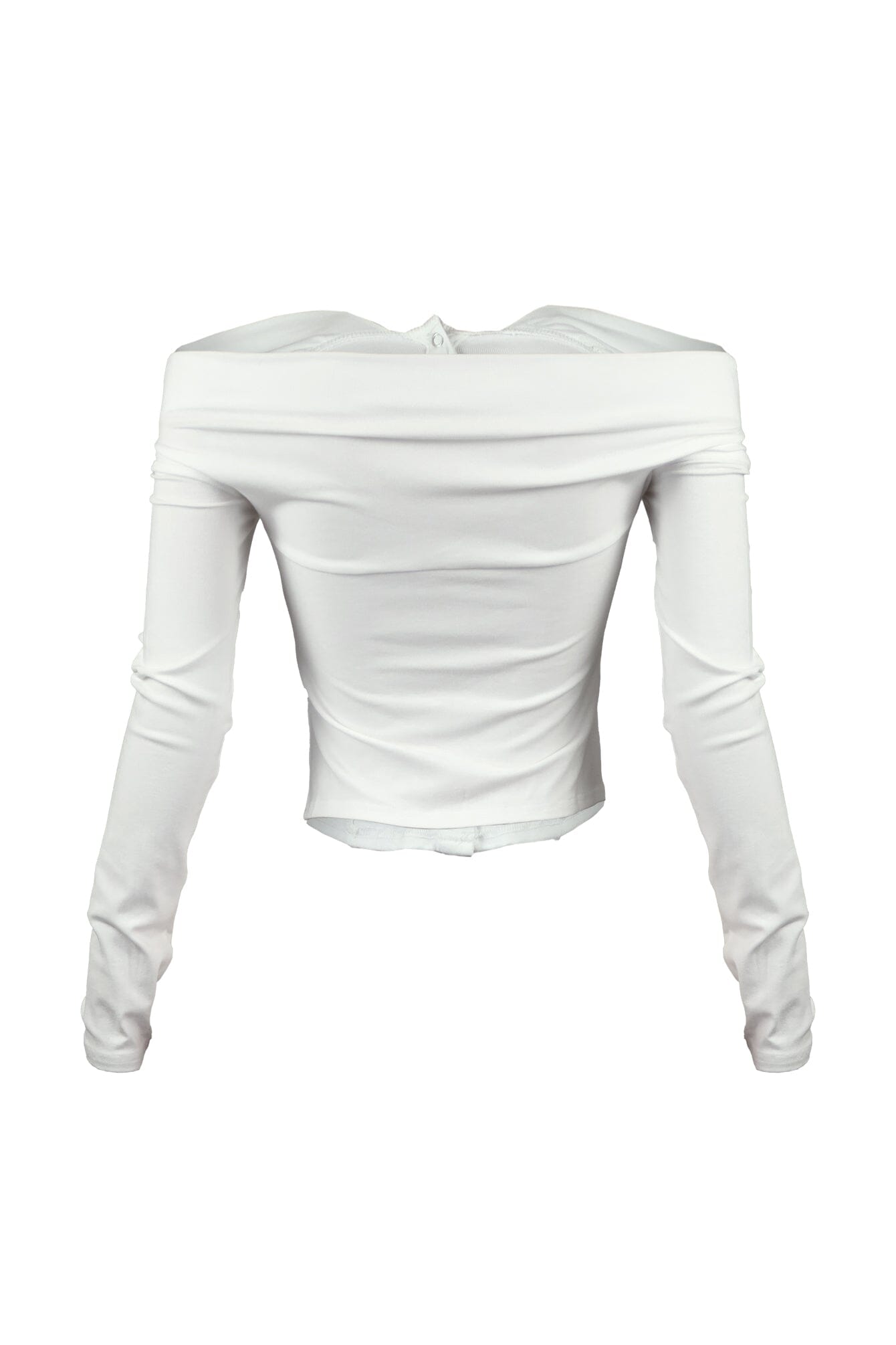 Kennedy Off Shoulder Button Down Top