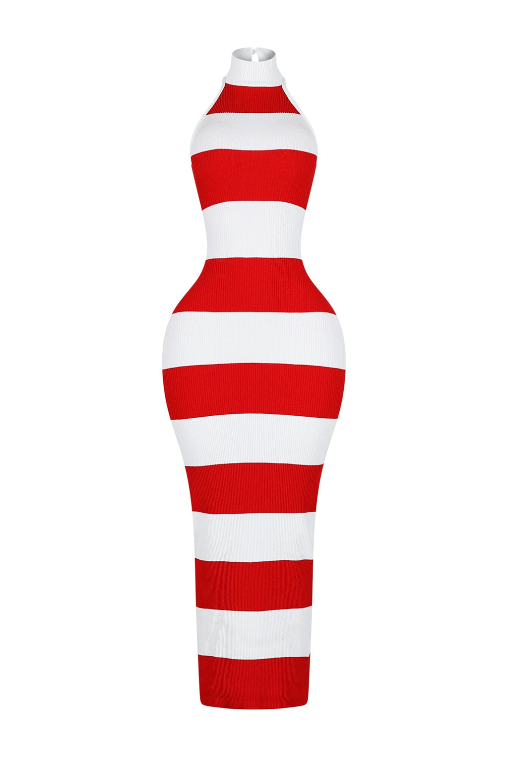 Viane Knit Striped Maxi Dress