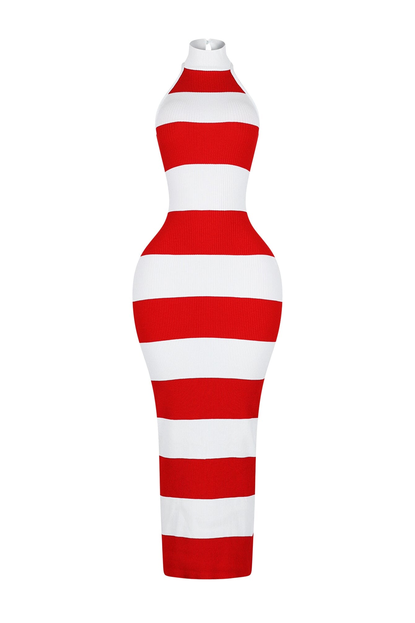 Viane Knit Striped Maxi Dress