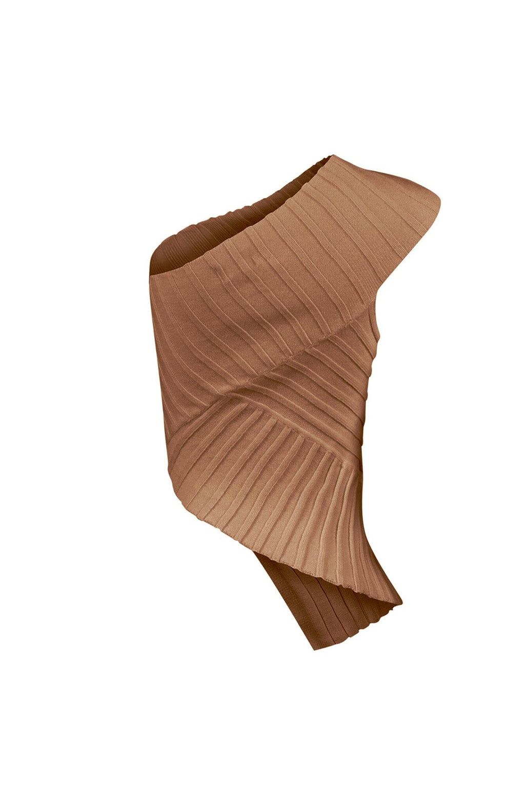 Lila Asymmetrical Knit One Shoulder Top