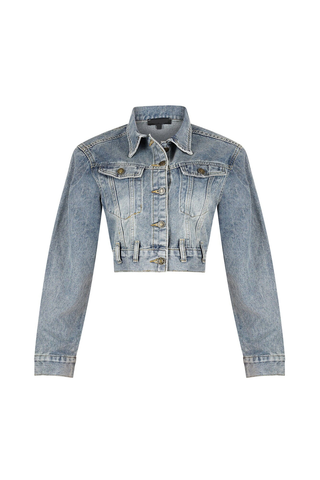 Reese Cropped Denim Jacket