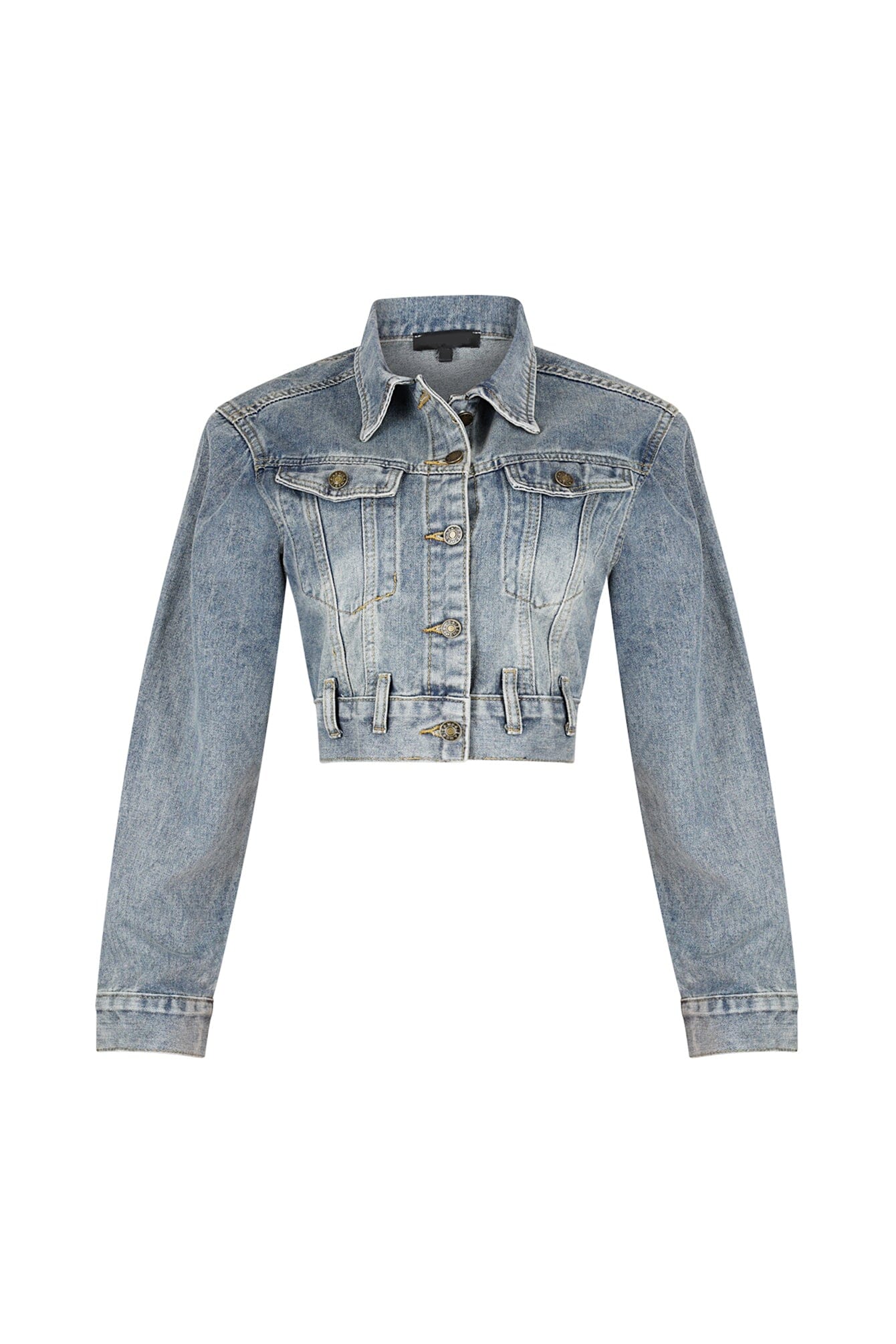 Reese Cropped Denim Jacket