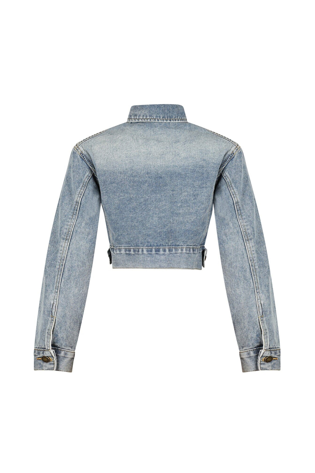 Reese Cropped Denim Jacket