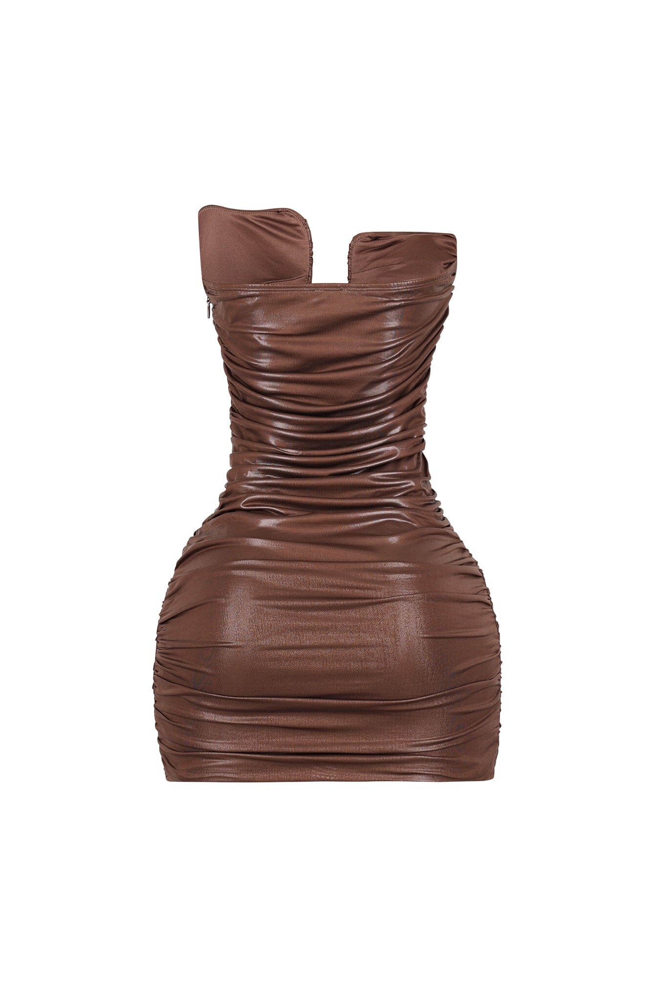 Disco Venom Ruched Tube Dress