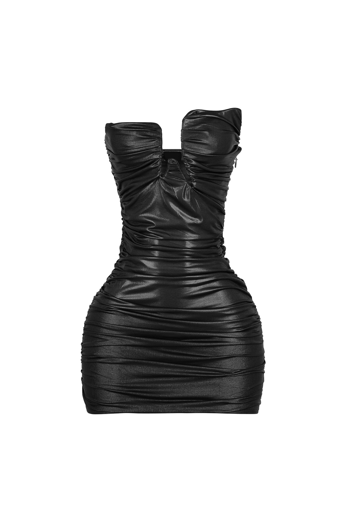 Disco Venom Ruched Tube Dress