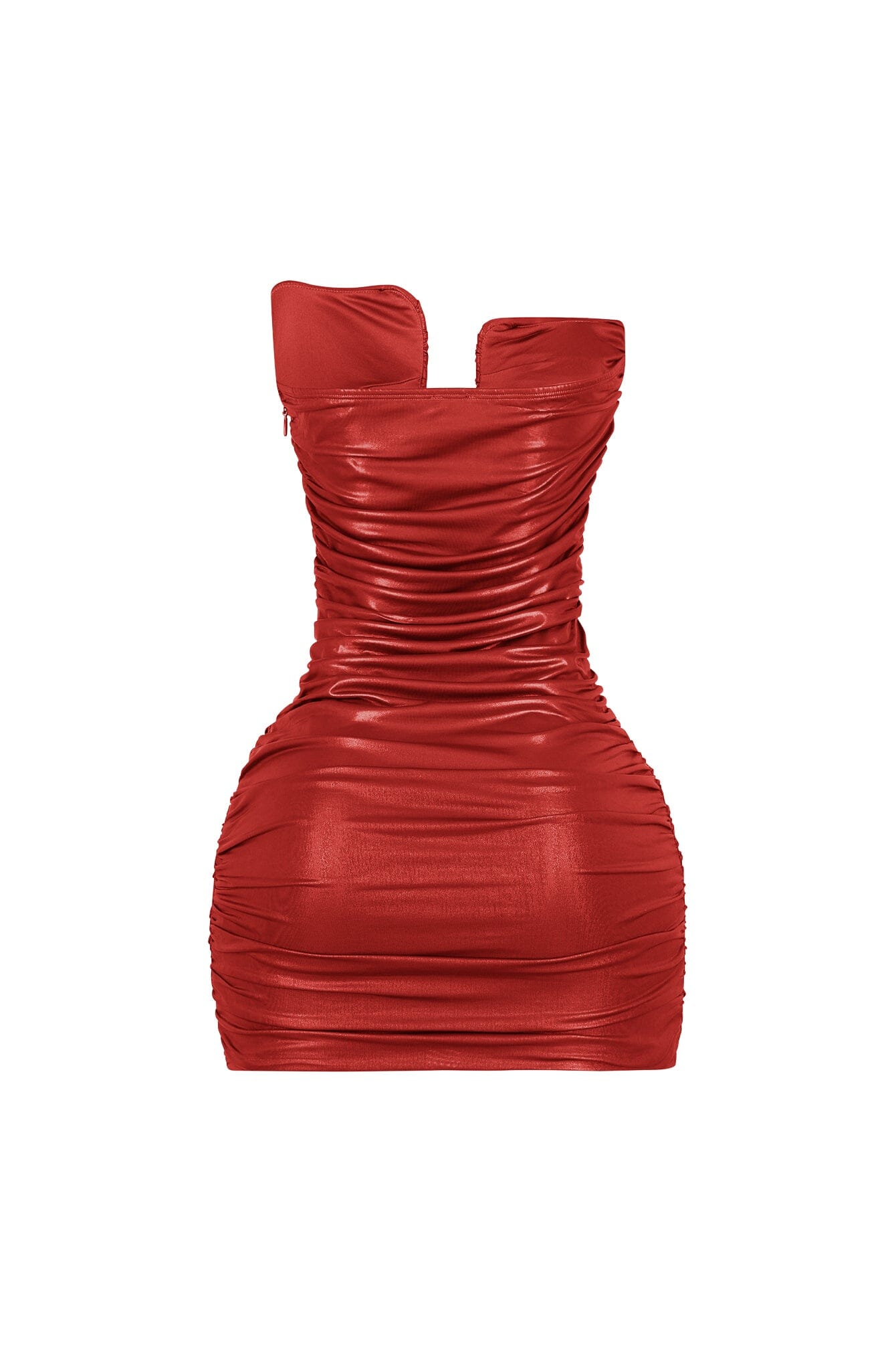 Disco Venom Ruched Tube Dress