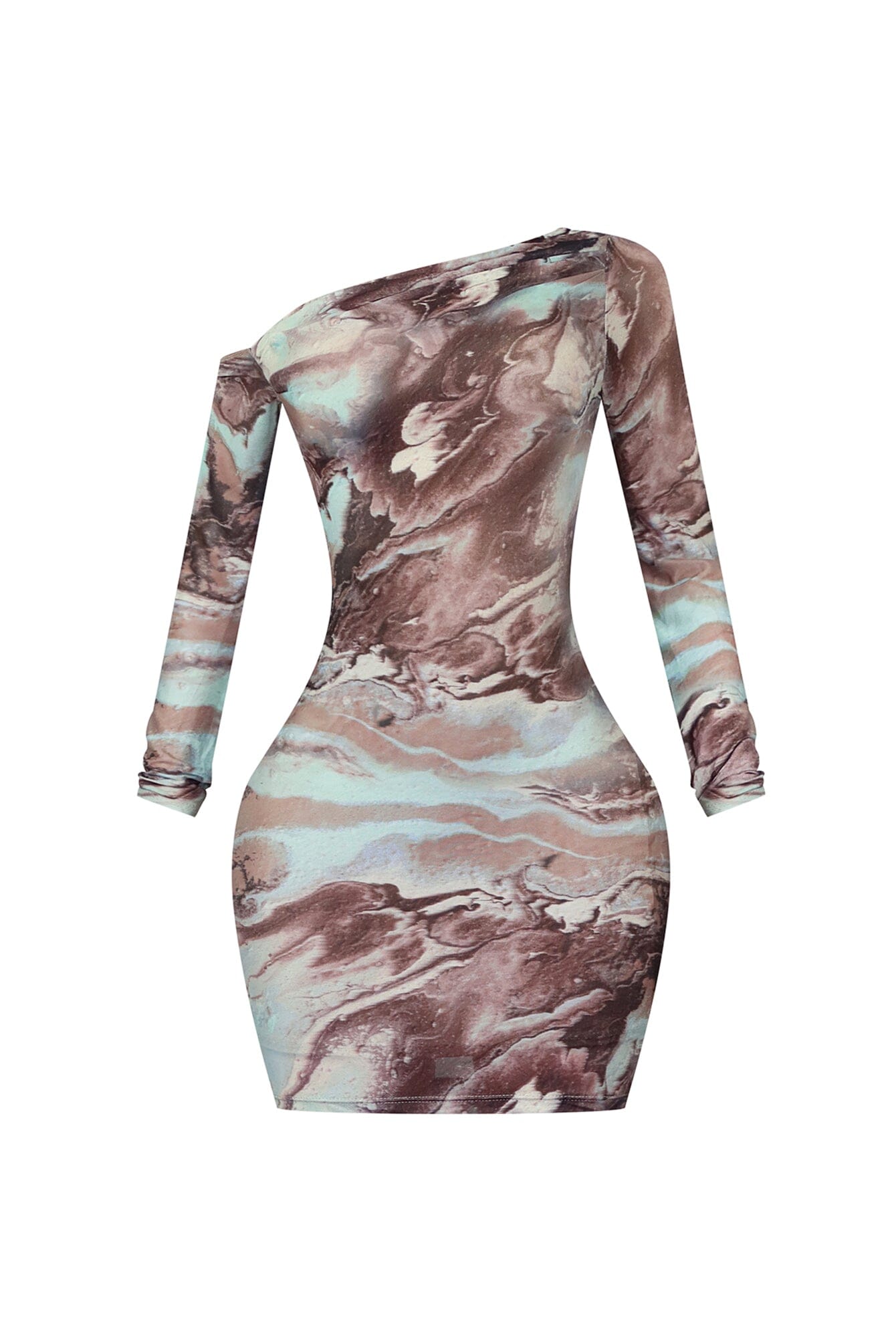 This Moment Mesh Off Shoulder Mini Dress