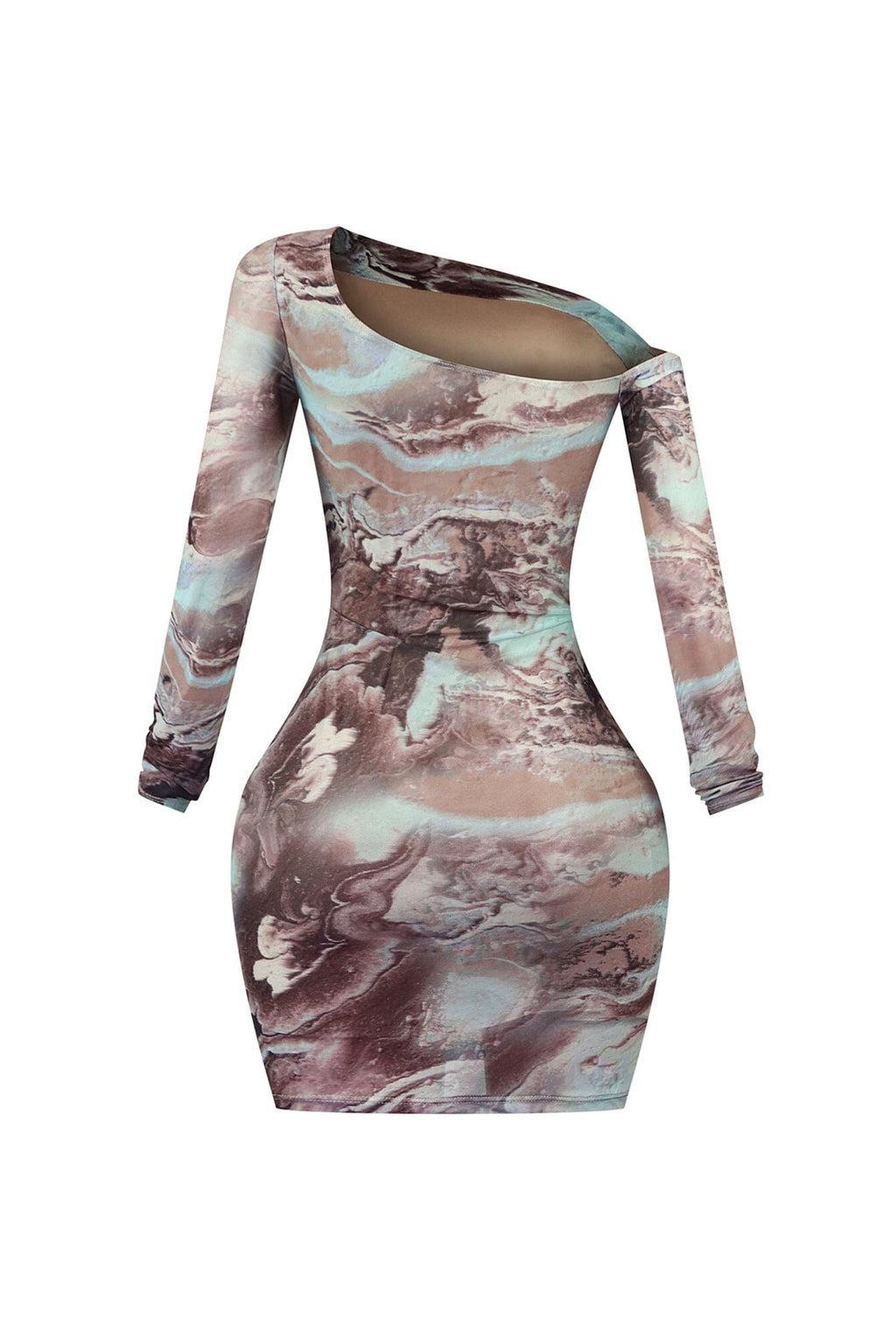 This Moment Mesh Off Shoulder Mini Dress