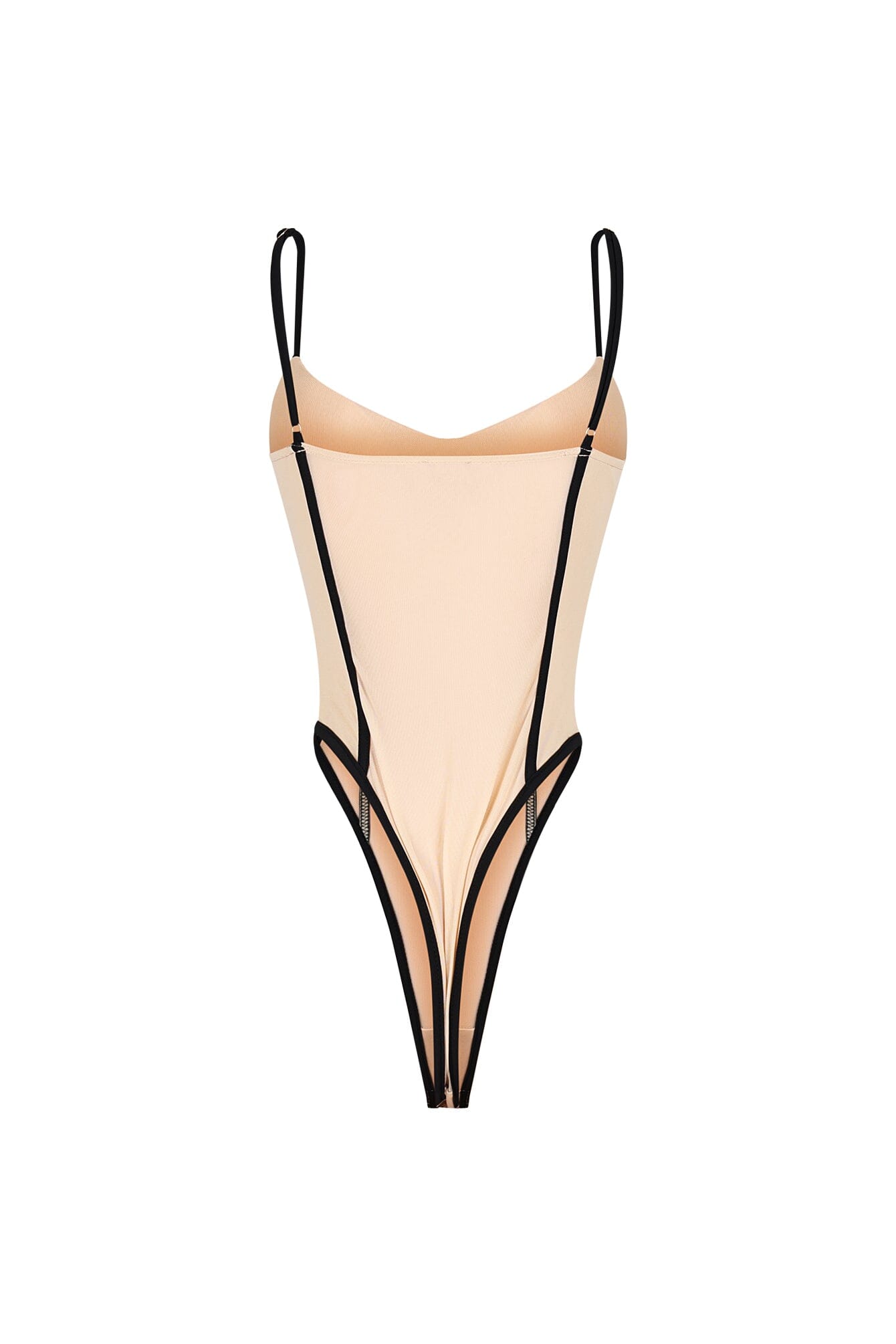 Hecate Sheer Mesh Panel Bodysuit