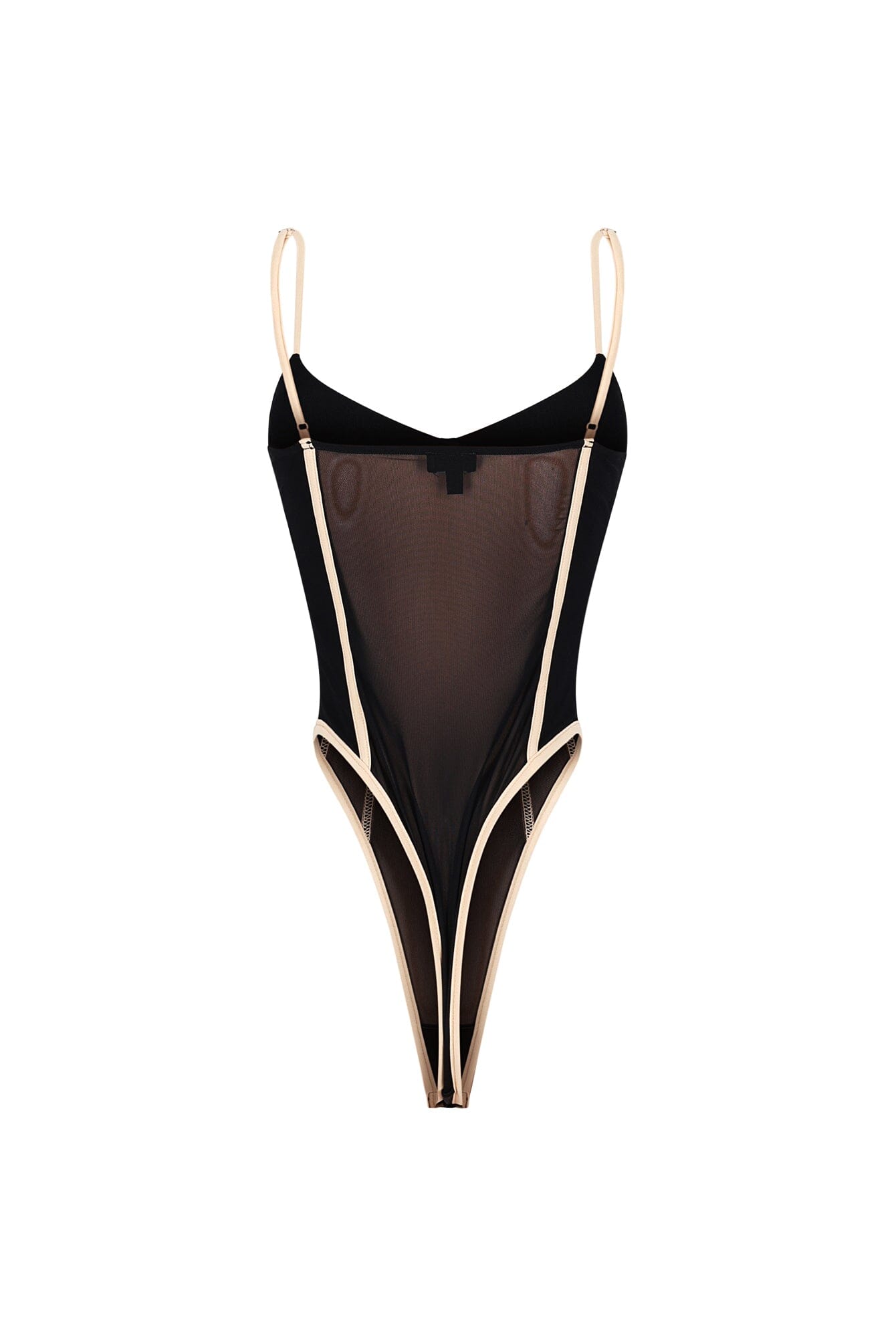 Hecate Sheer Mesh Panel Bodysuit