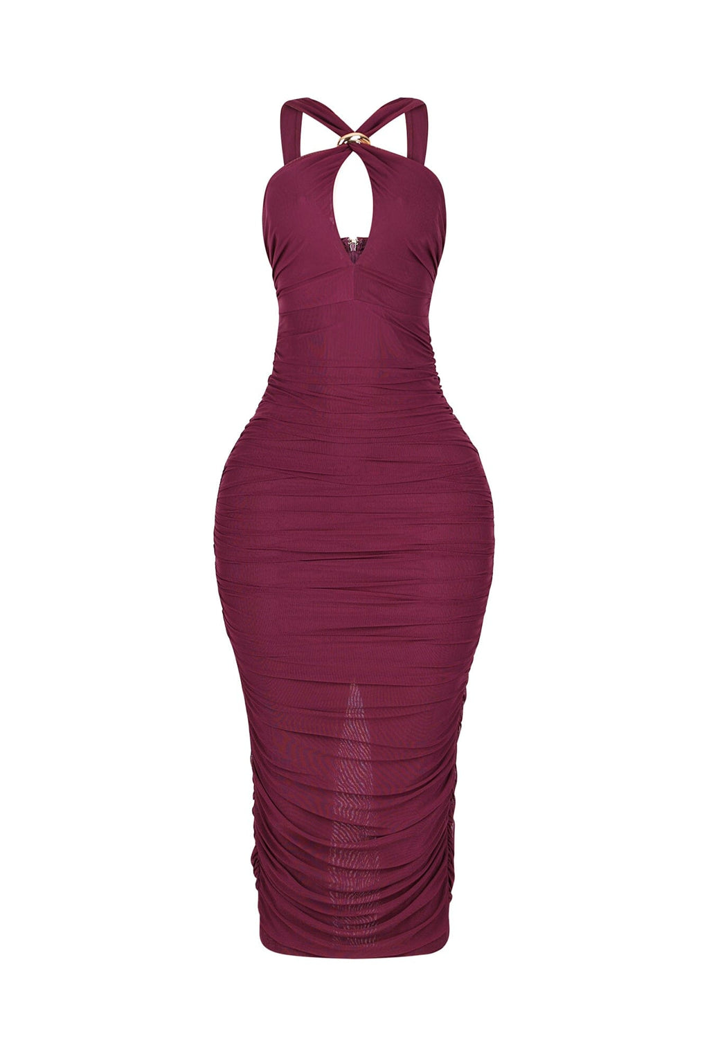 Brera Sway Ruched Midi Dress