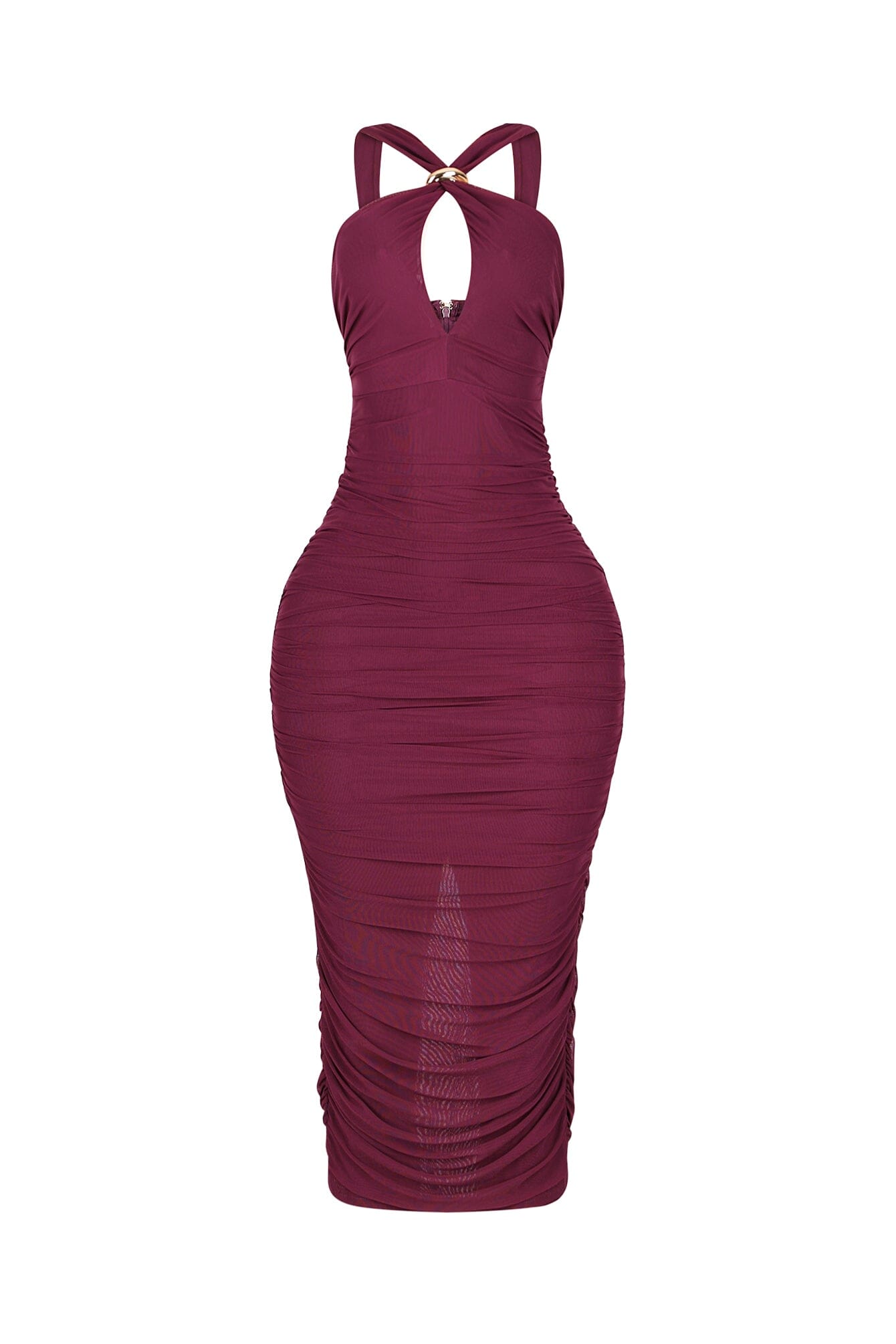 Brera Sway Ruched Midi Dress