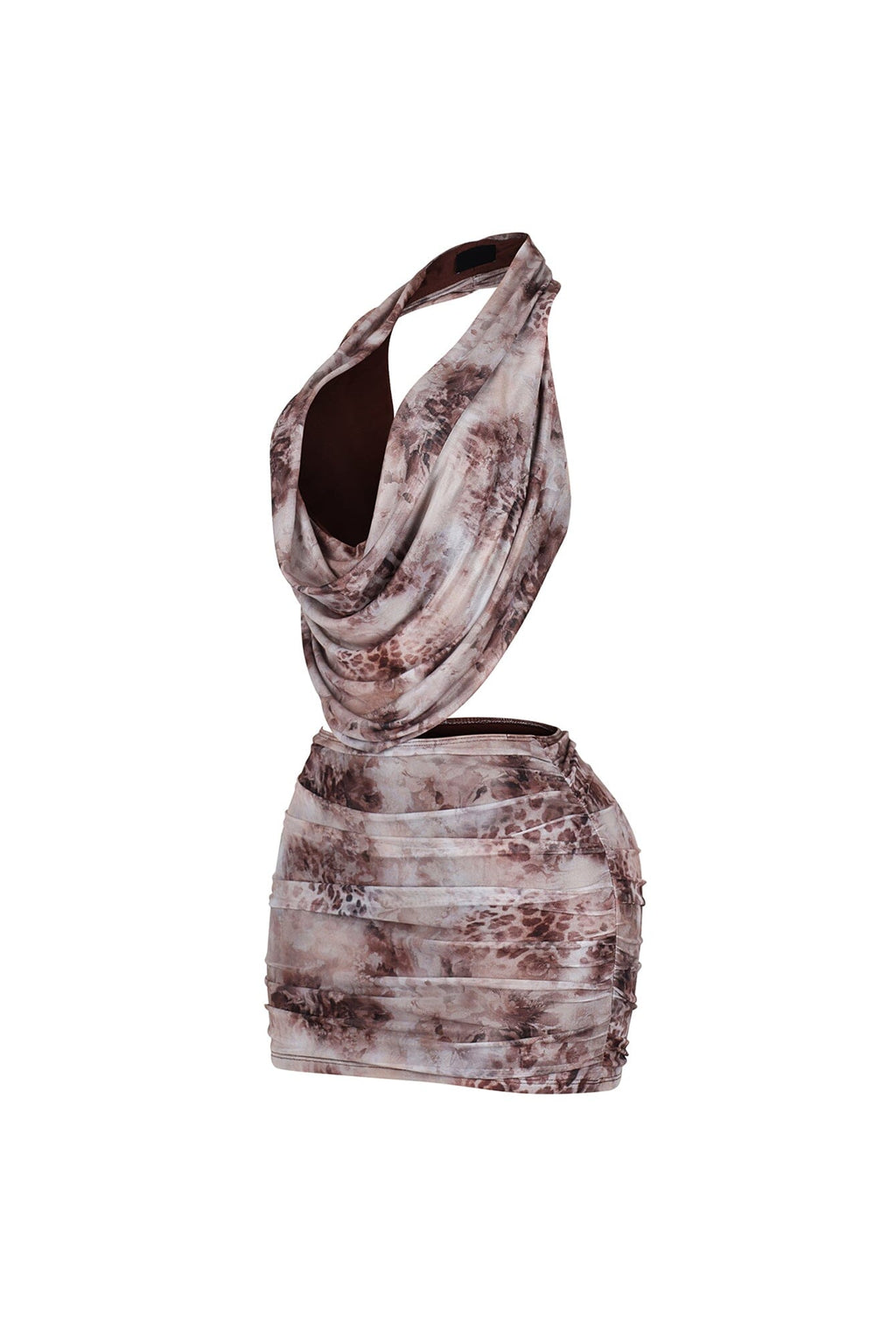 Phuket Cowl Neck Top & Skirt SET