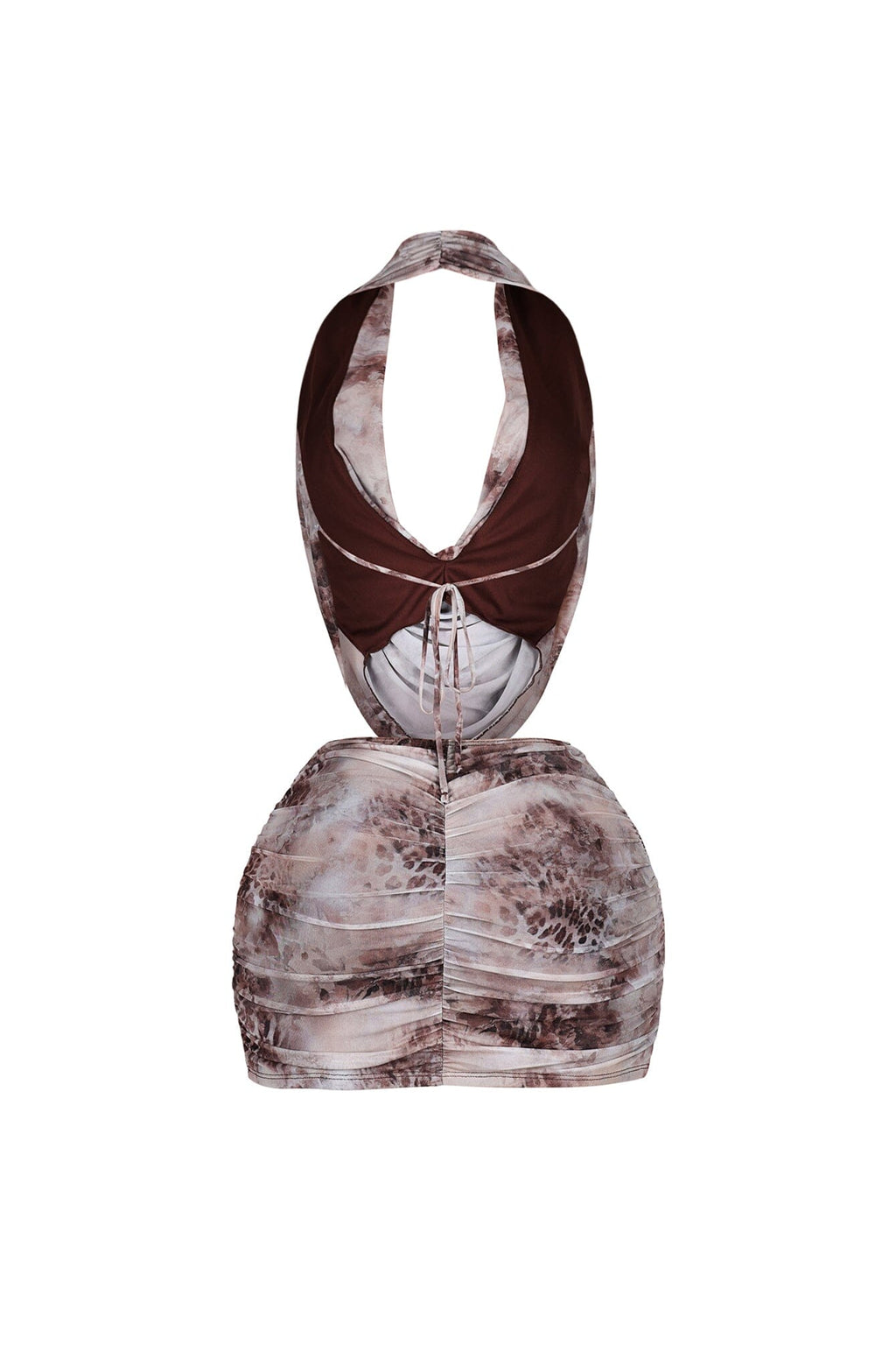 Phuket Cowl Neck Top & Skirt SET