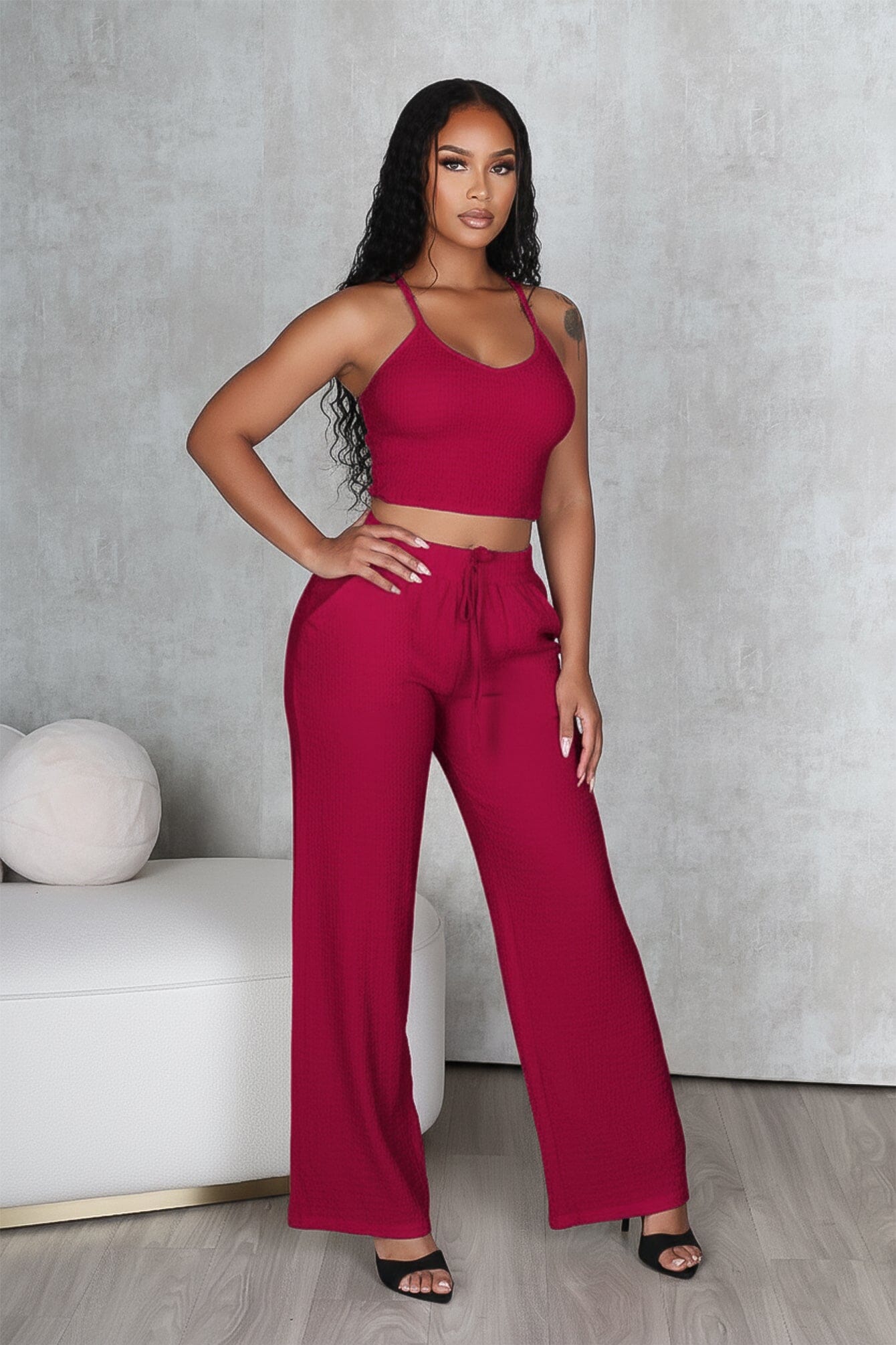 Poppykiss Smock Tank Top & Pants SET