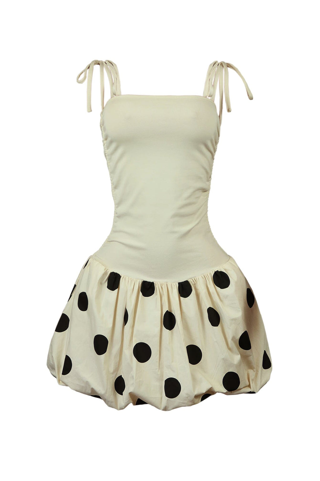 James Polka Dot Bubble Mini Dress