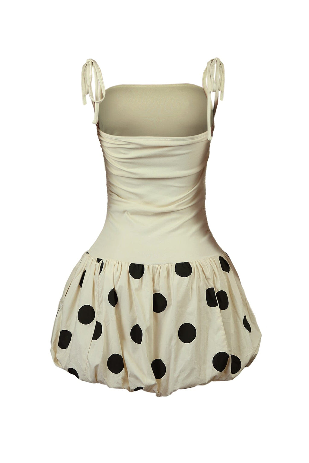 James Polka Dot Bubble Mini Dress