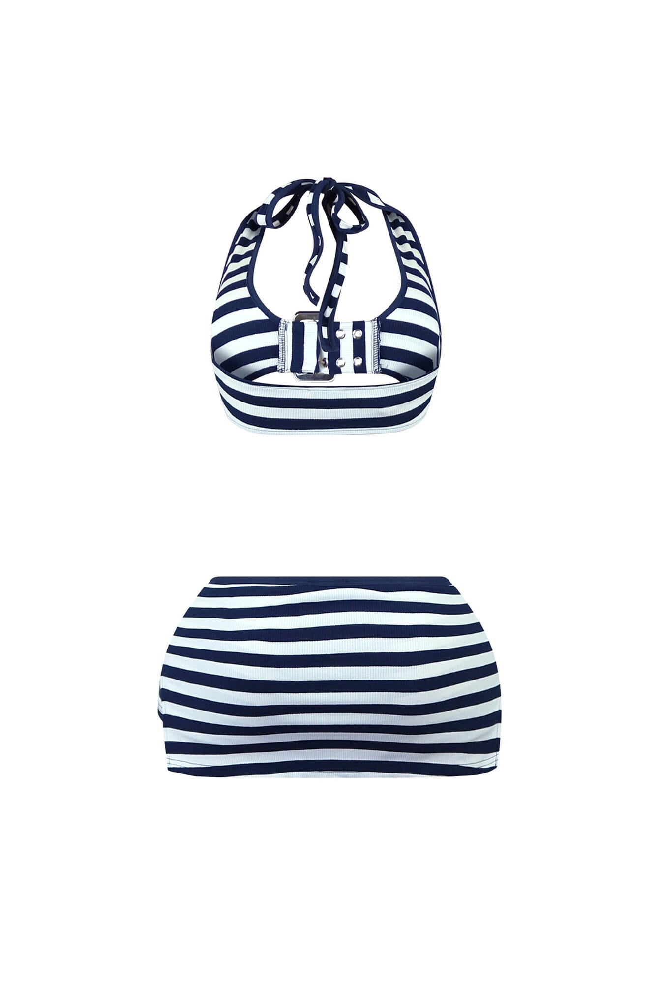 Leilani Striped Halter Top & Skort SET