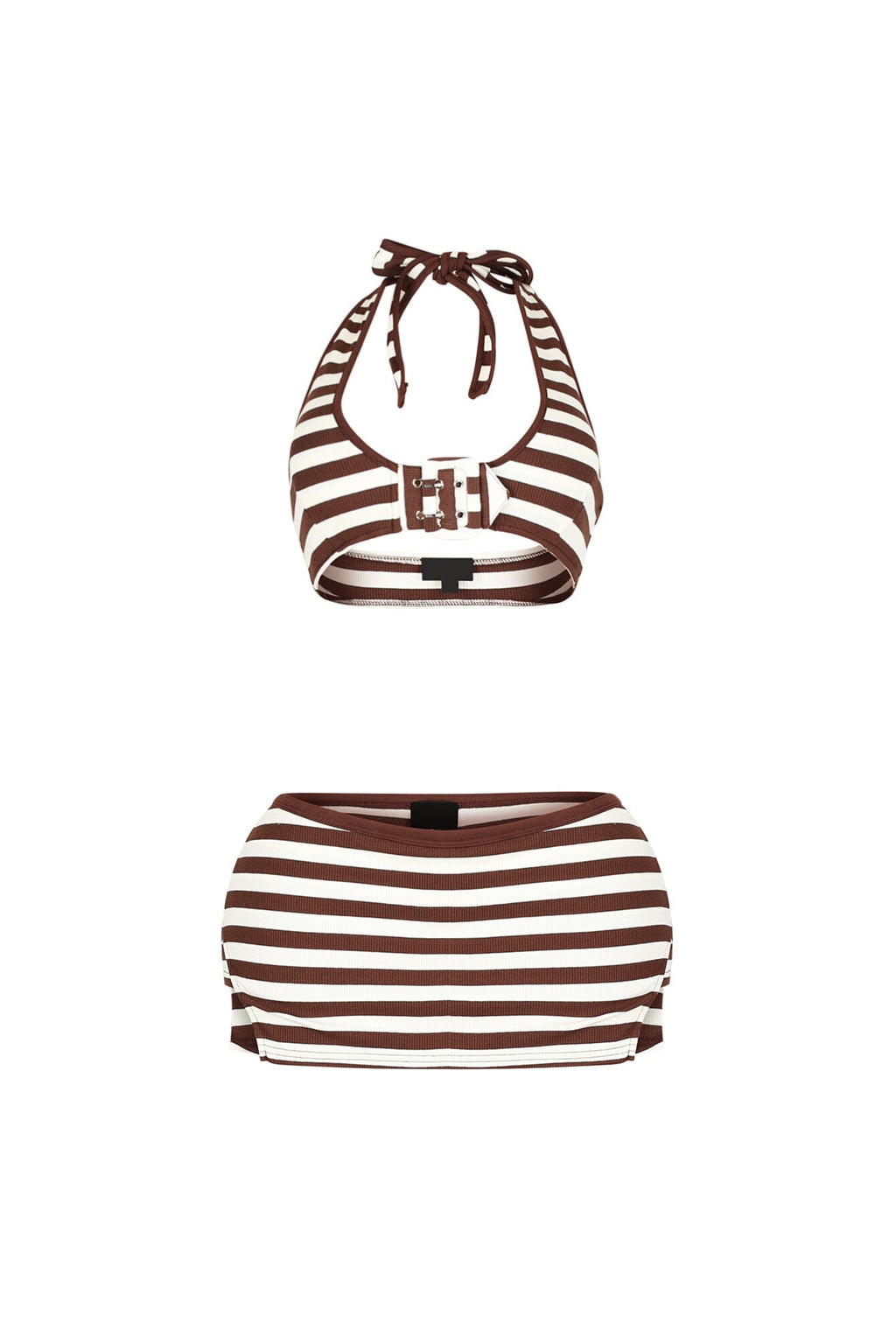 Leilani Striped Halter Top & Skort SET