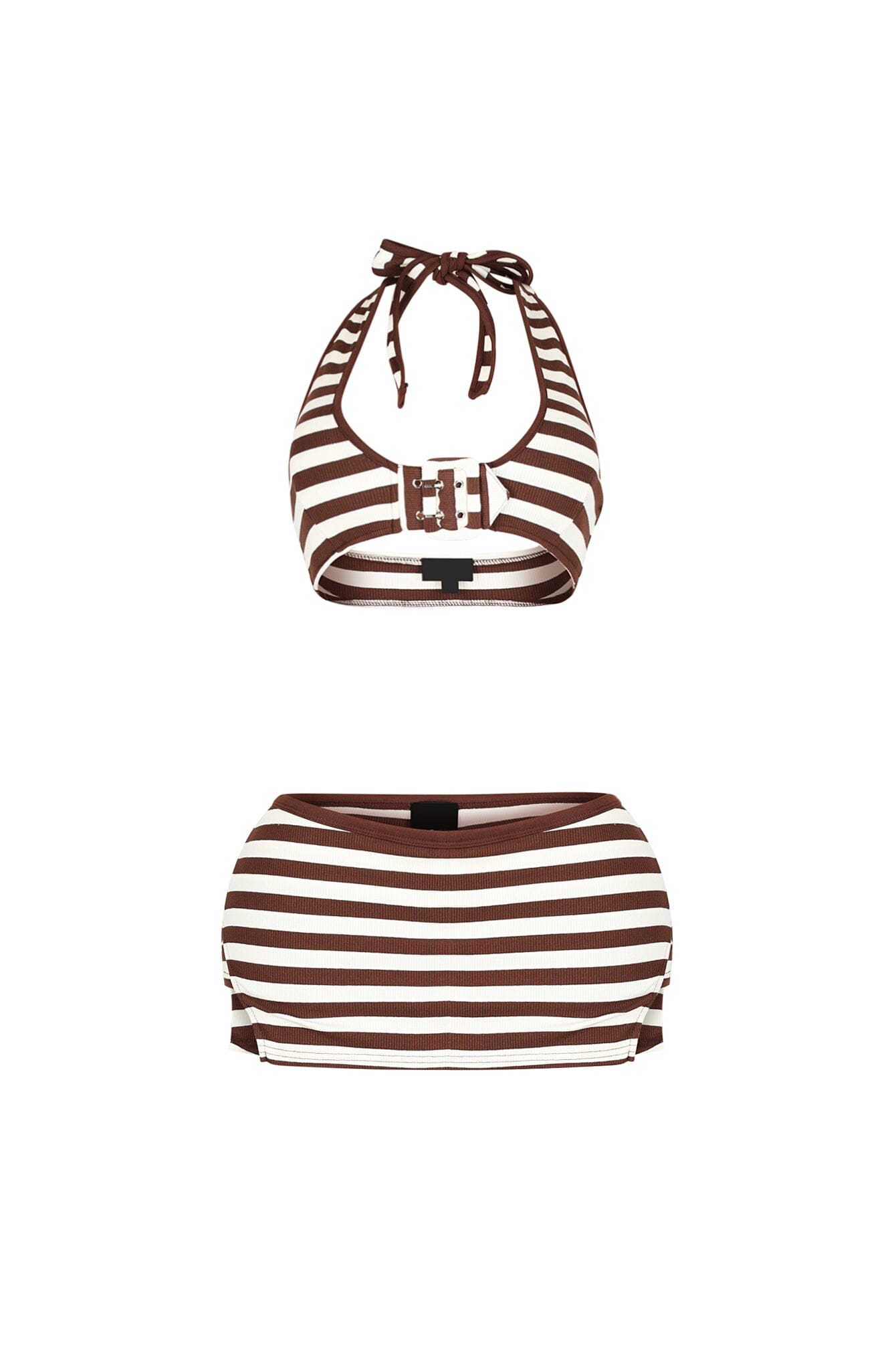 Leilani Striped Halter Top & Skort SET