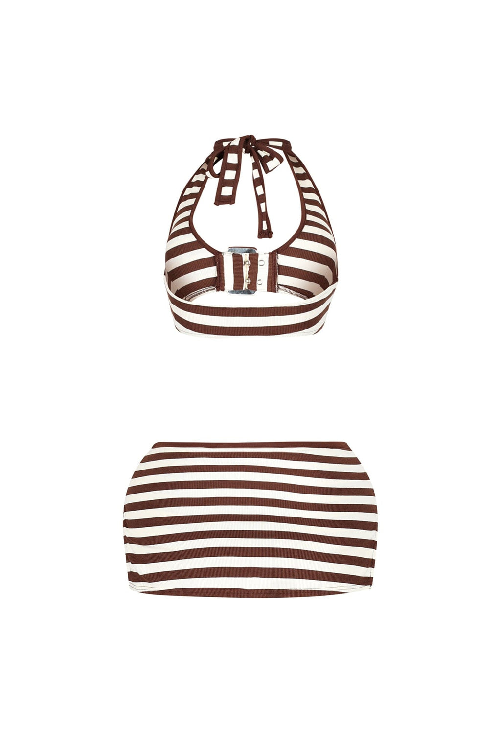 Leilani Striped Halter Top & Skort SET