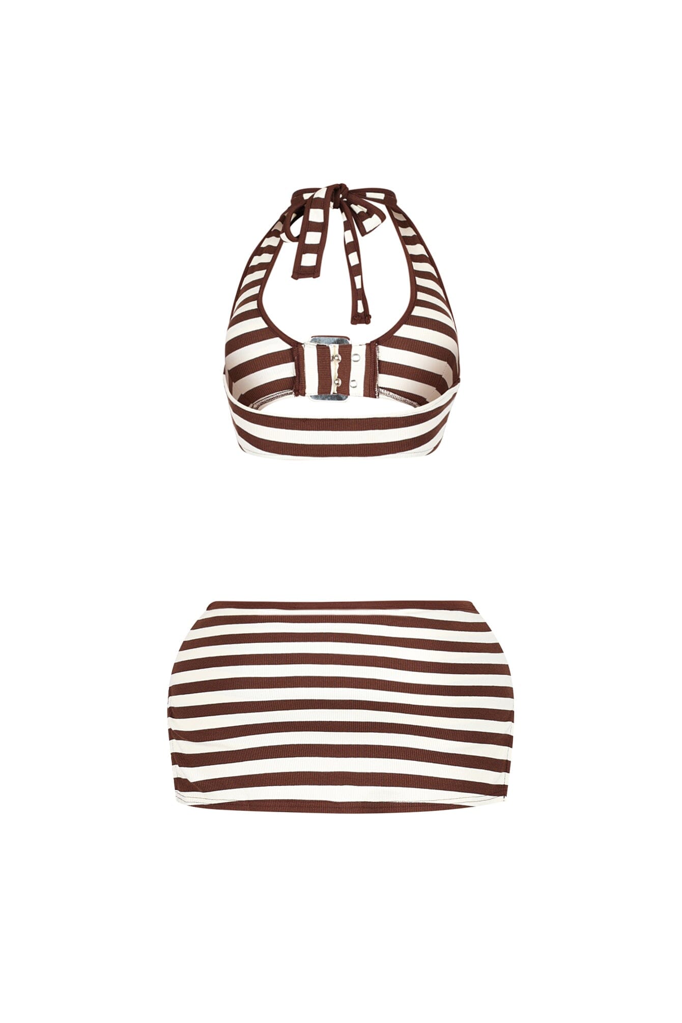 Leilani Striped Halter Top & Skort SET