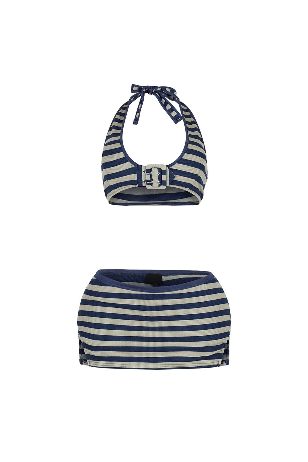 Leilani Striped Halter Top & Skort SET