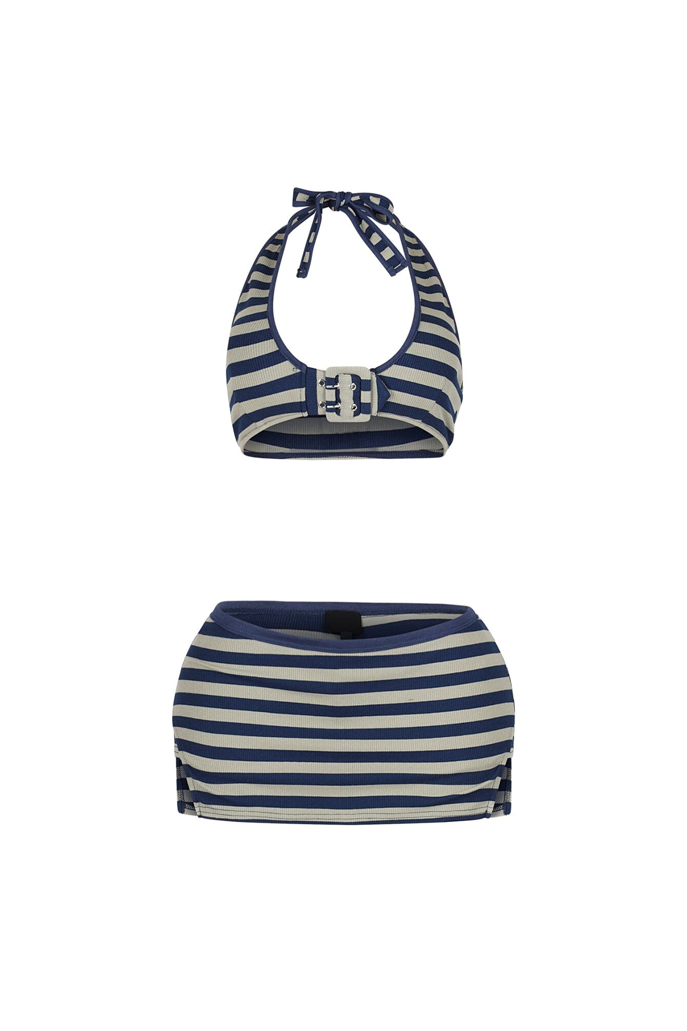 Leilani Striped Halter Top & Skort SET