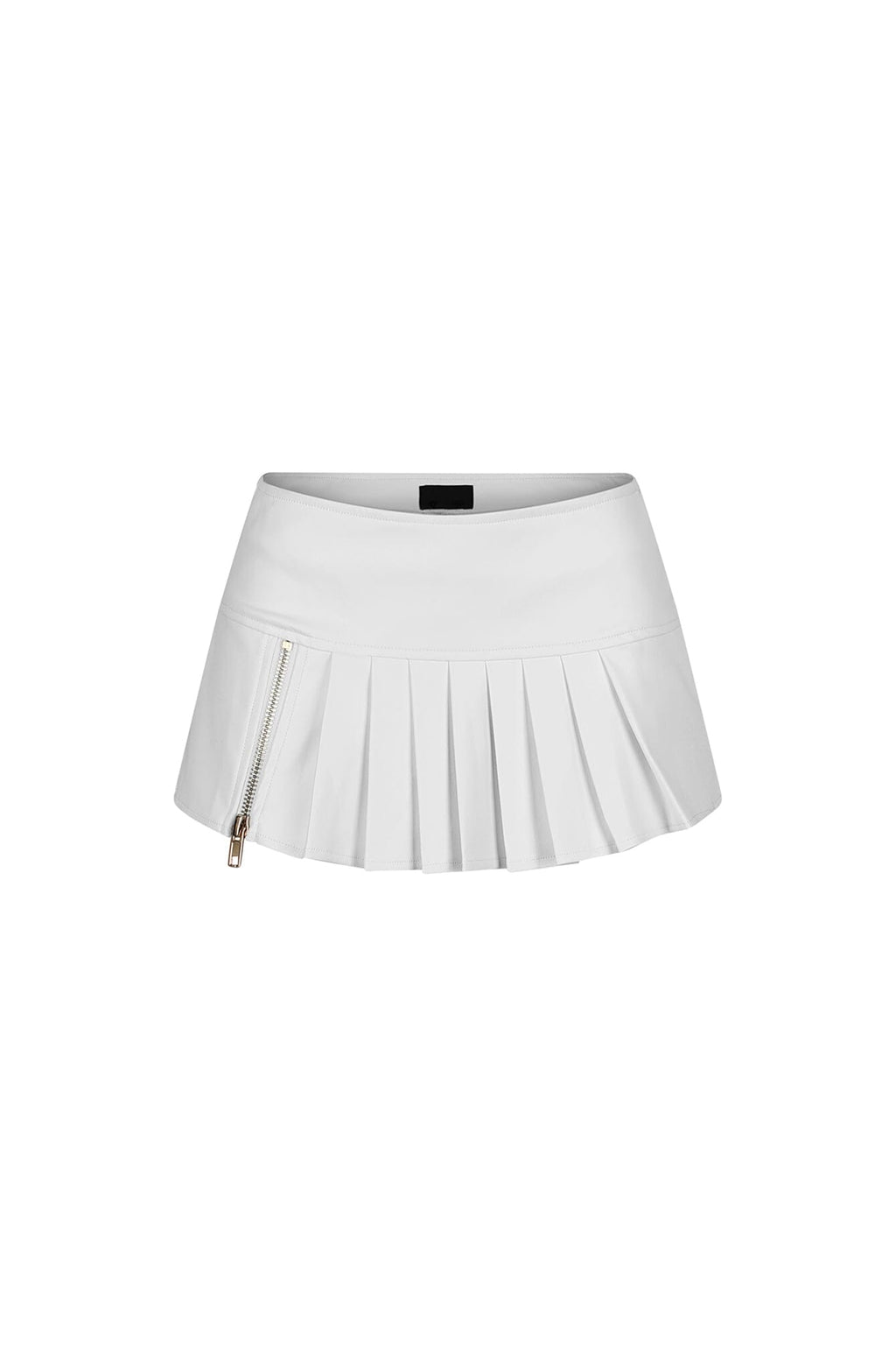 Teasette Faux Leather Micro Skirt