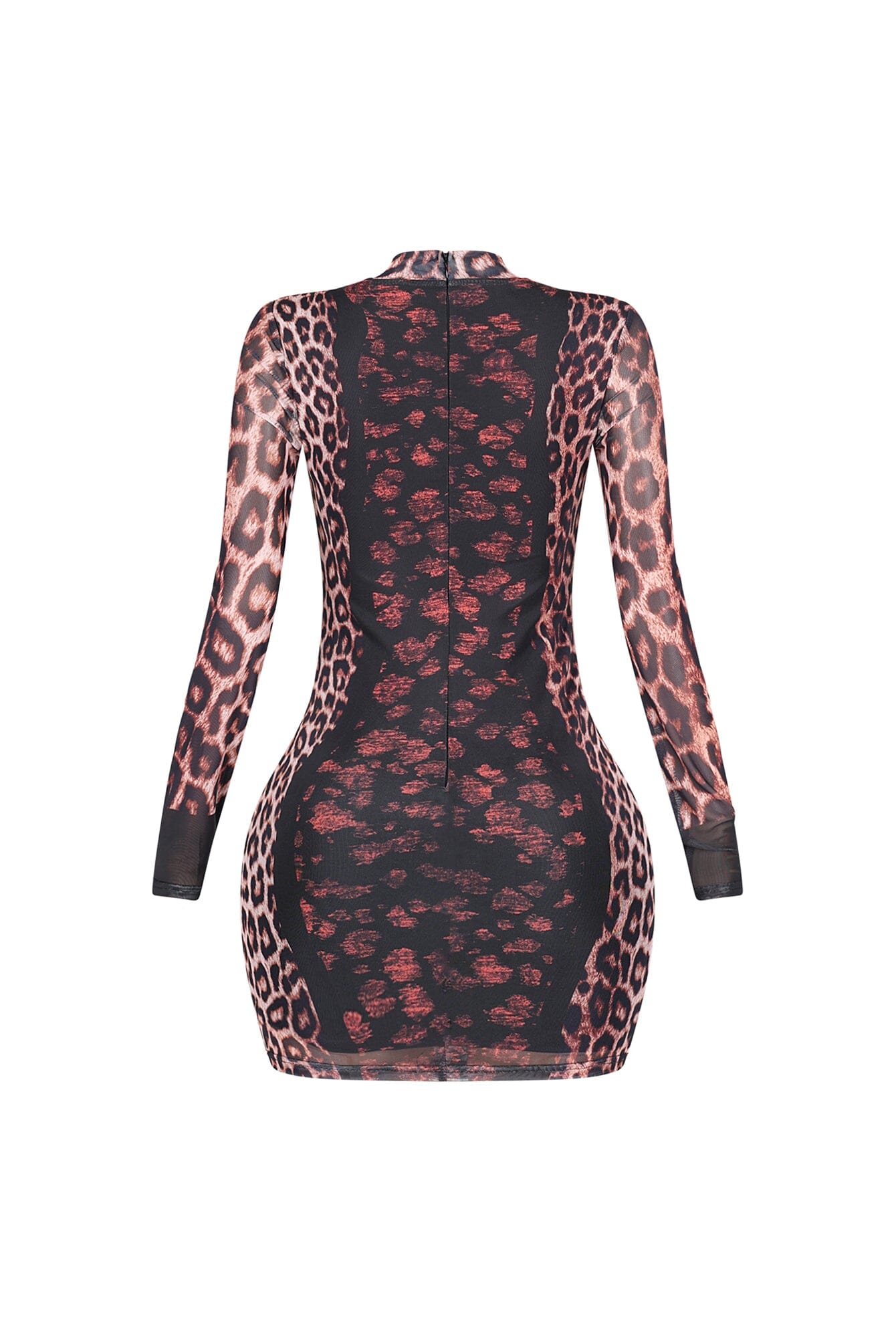 Polished Yet Wild Mesh Dress