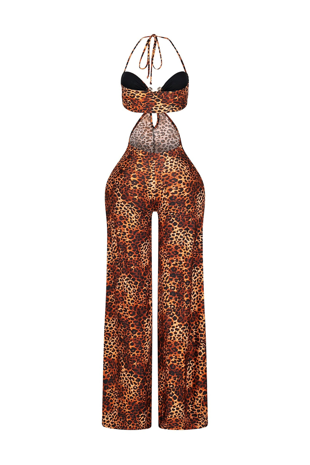 Neon Wildcat Cut Out Jumpsuit