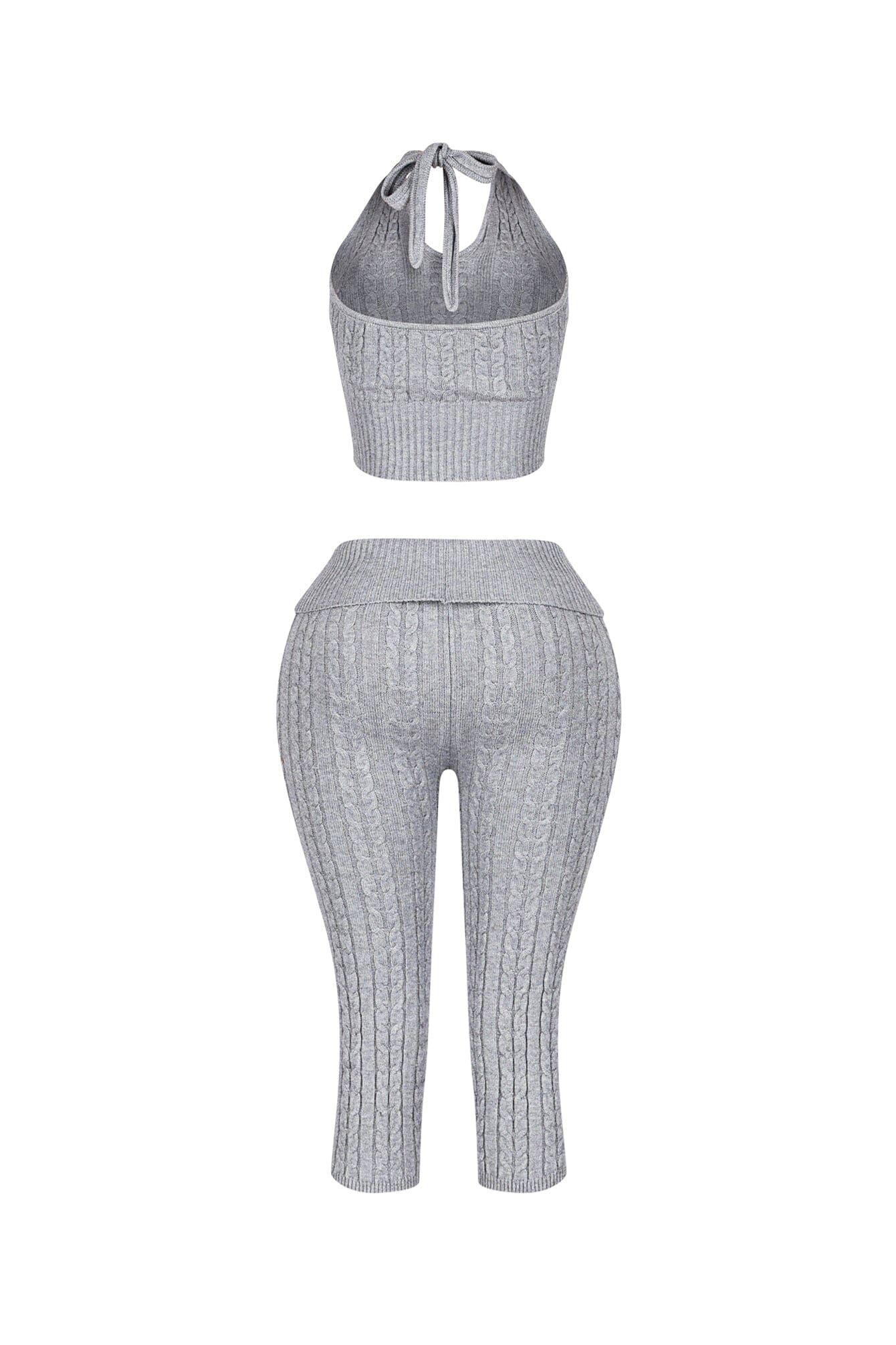 Calm Touch Knit Top & Capri SET