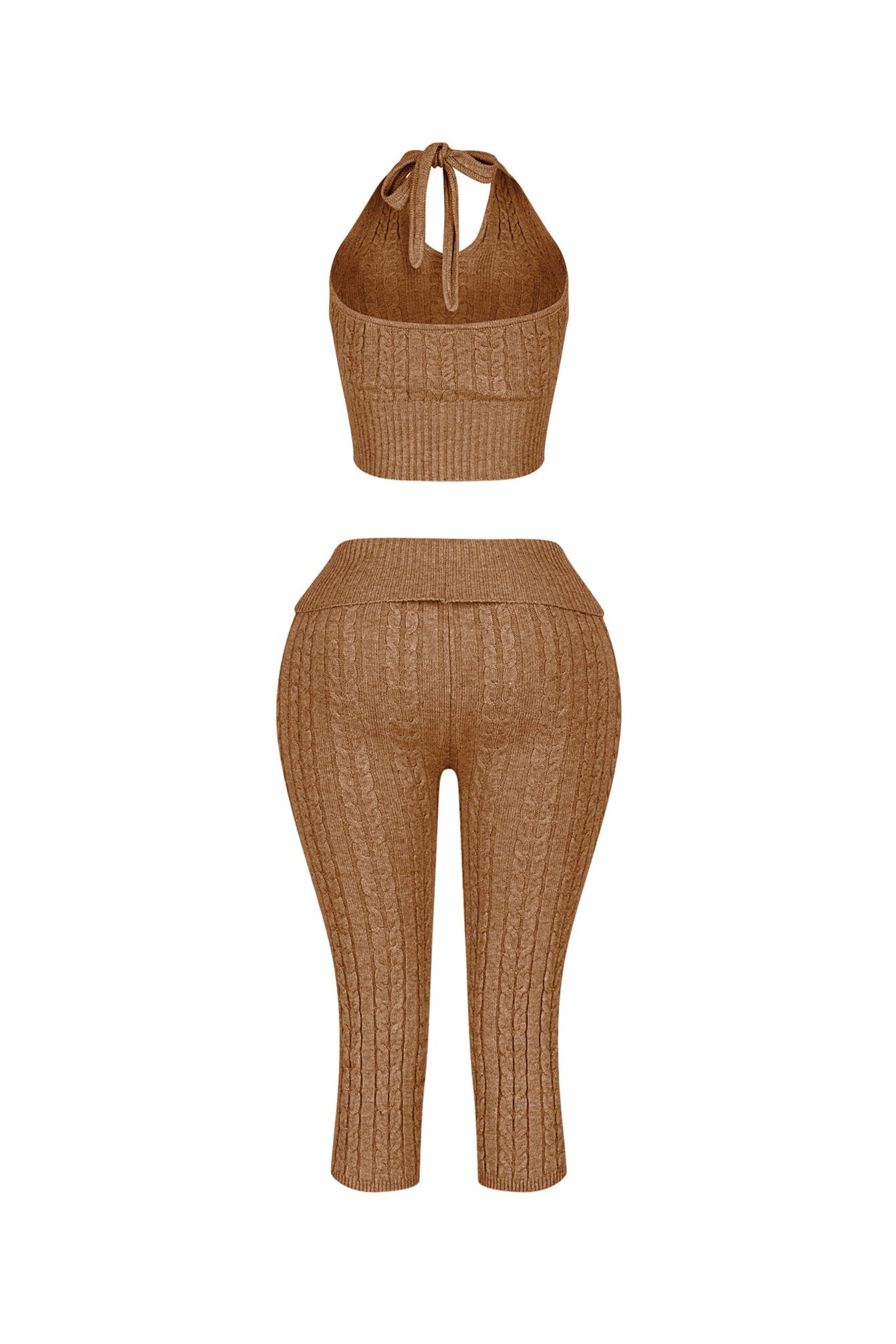 Calm Touch Knit Top & Capri SET