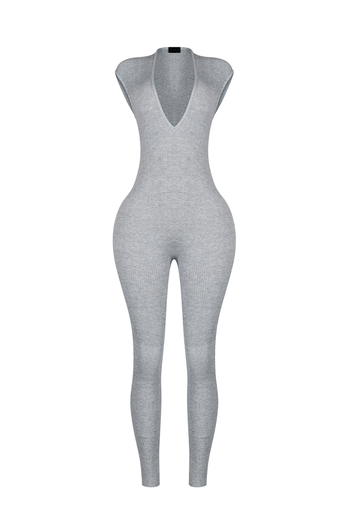 Rowe Ribbed Knit Jumpsuit