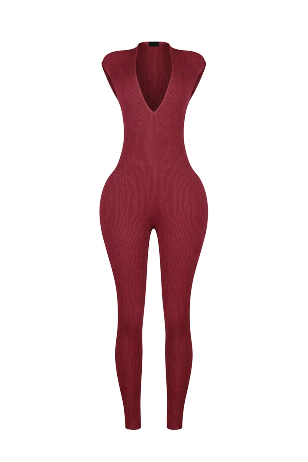 Rowe Ribbed Knit Jumpsuit